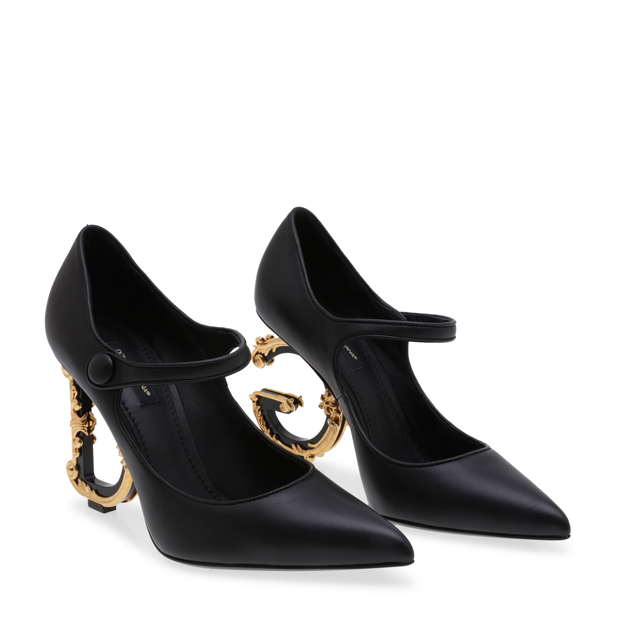 

Baroque DG pumps, Black