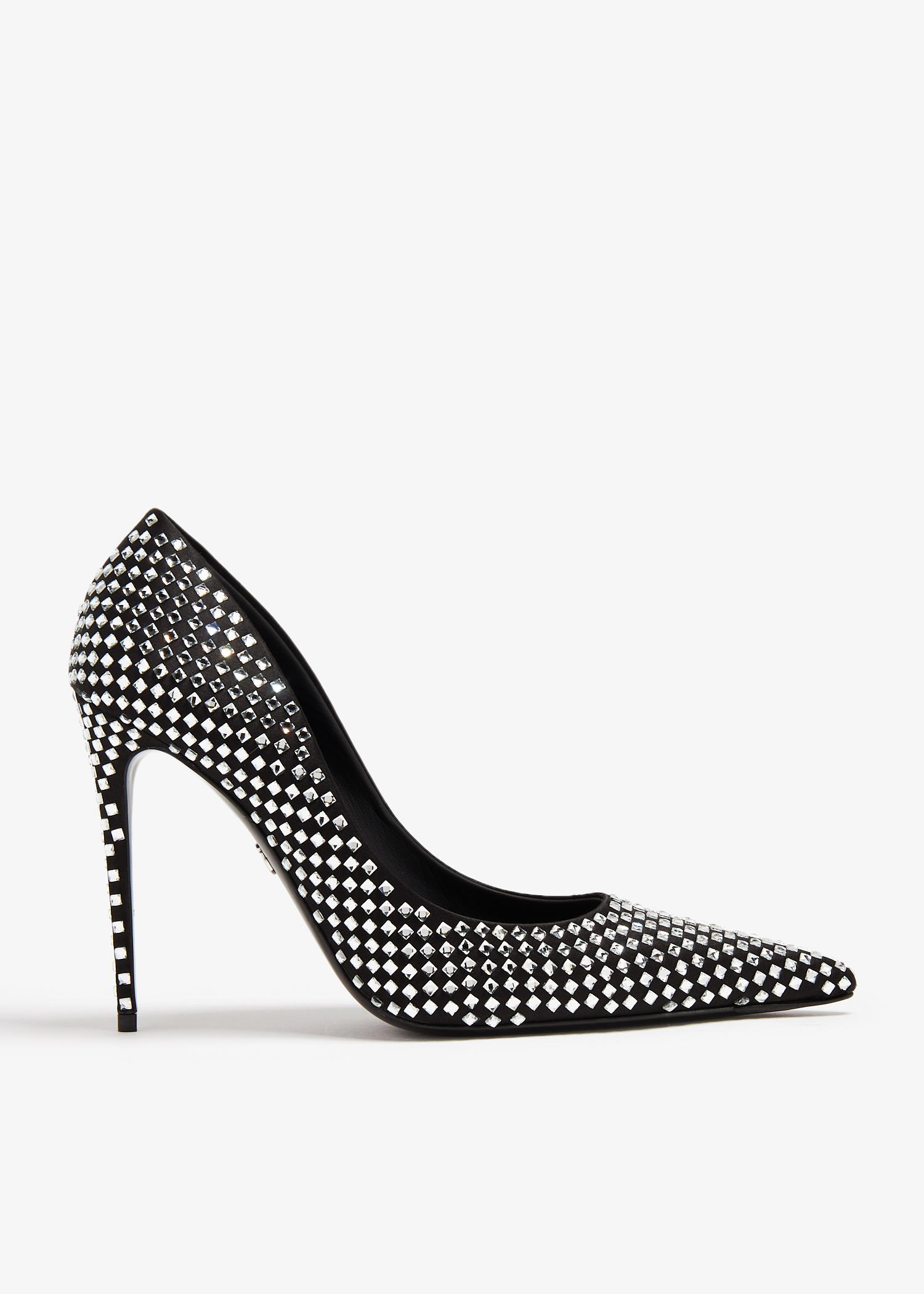 

Crystal-embellished pumps, Black