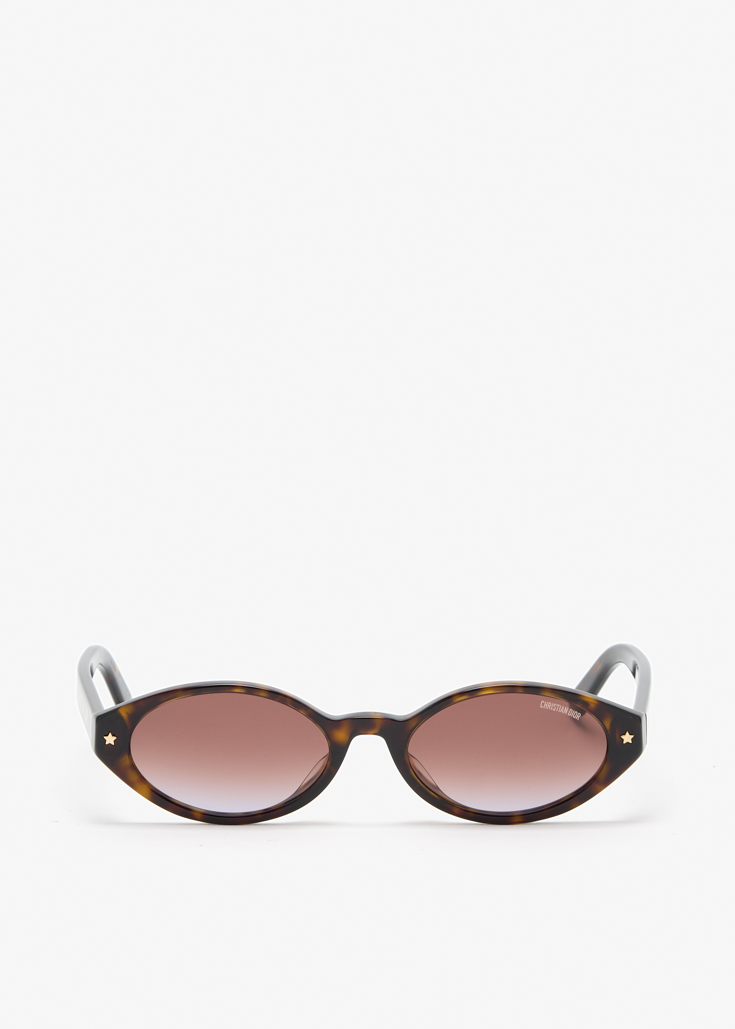 

DiorPacific R1I oval sunglasses, Brown