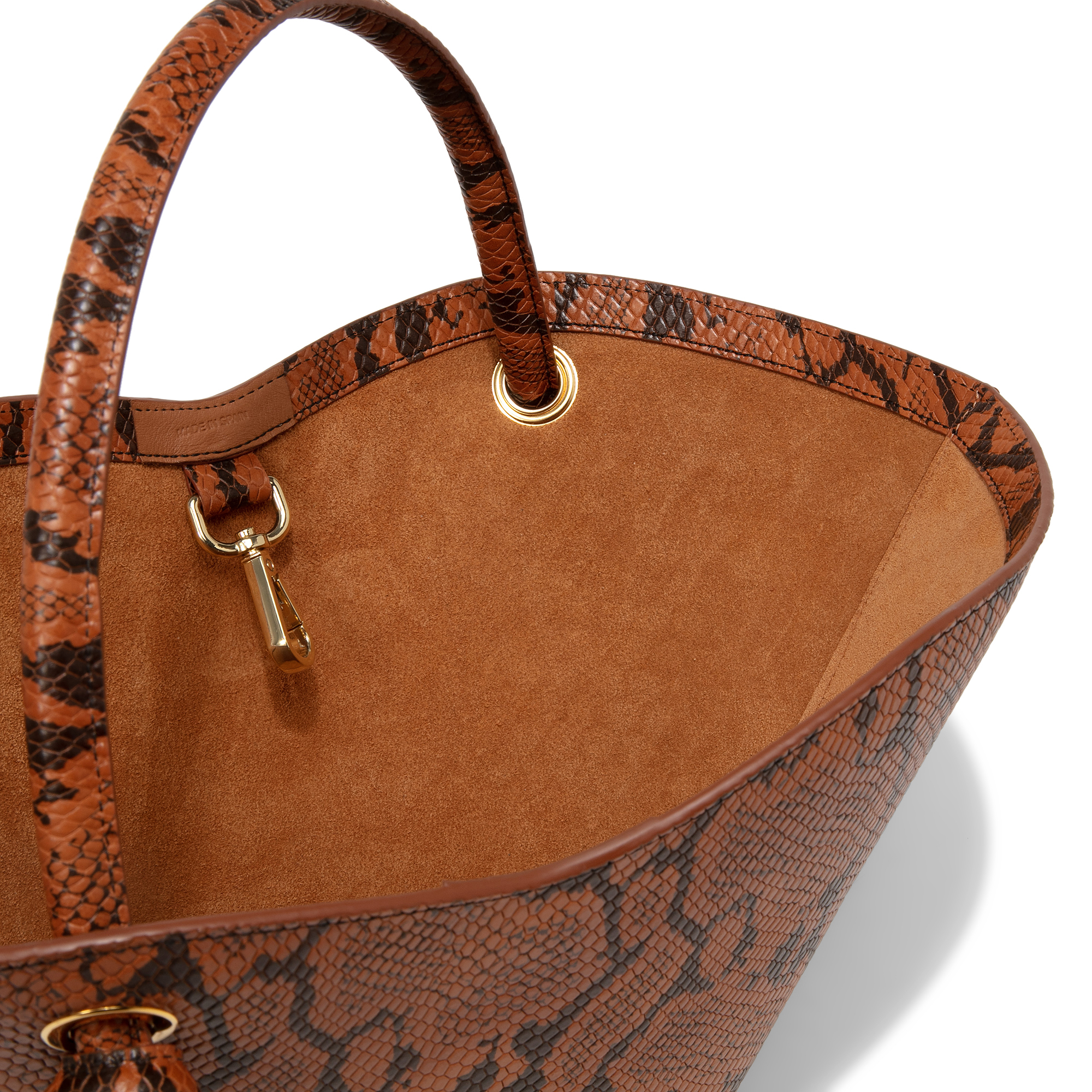 

Cella small leather bag, Animal print
