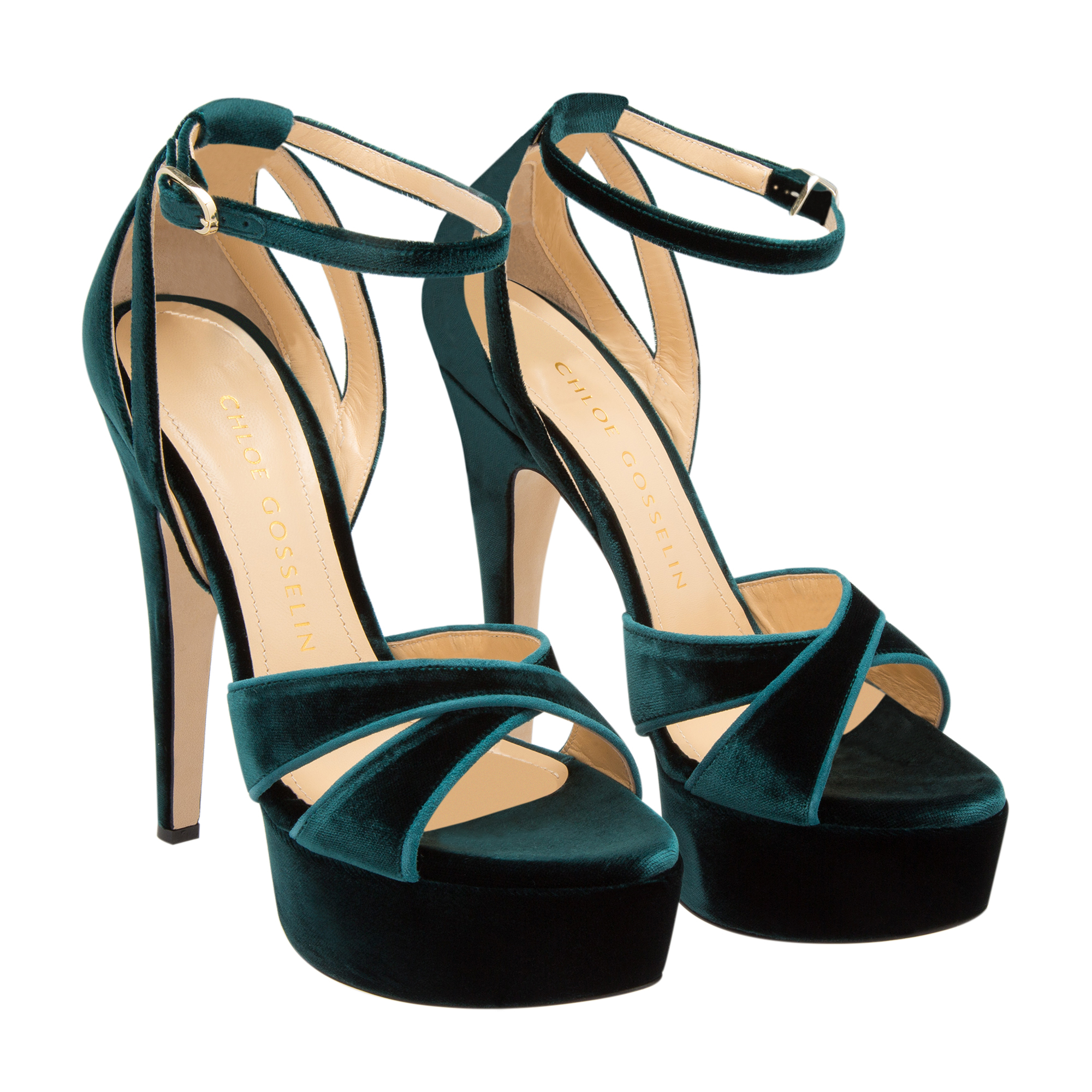 

Opia sandals, Green