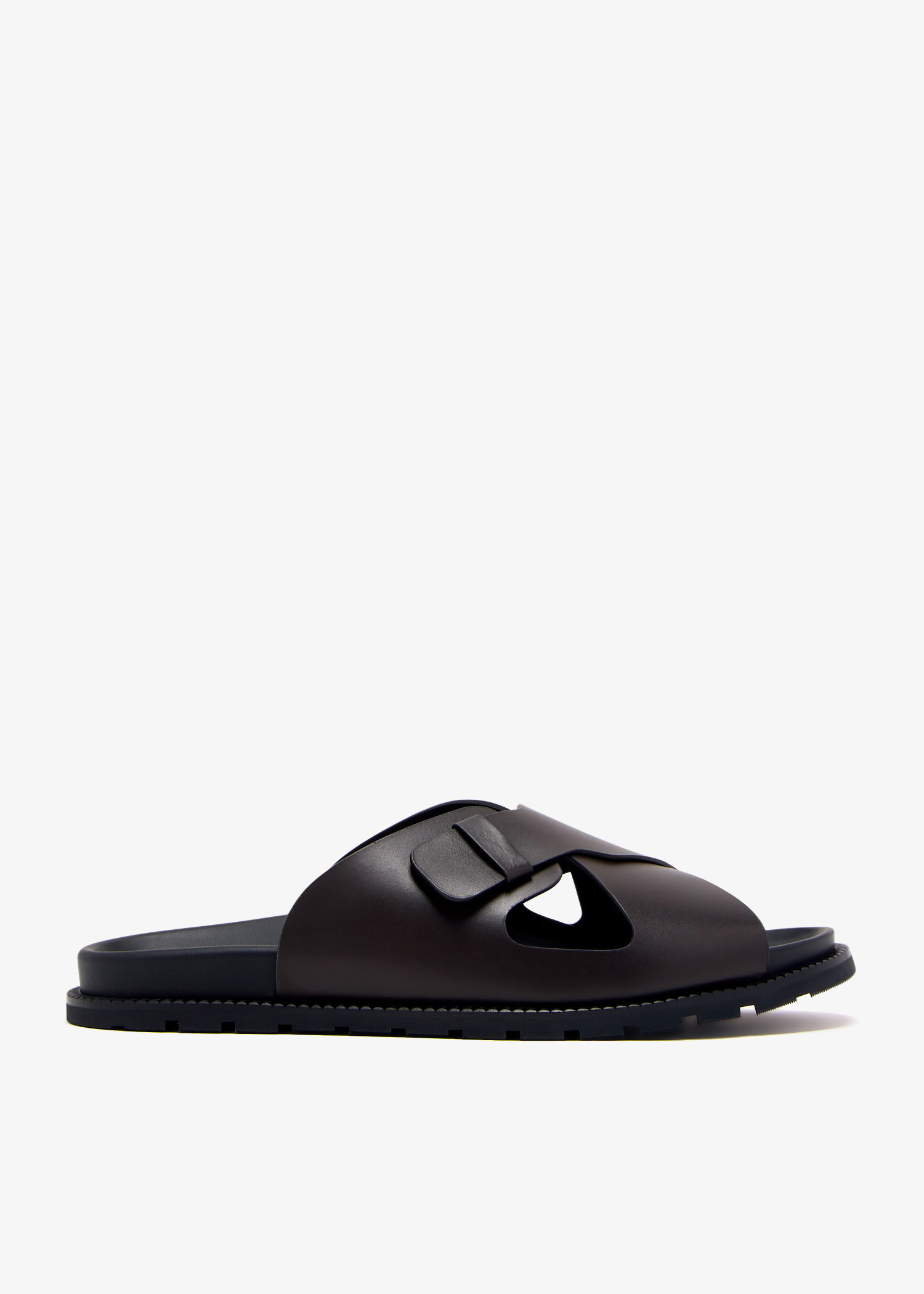 

Leather sandals, Brown