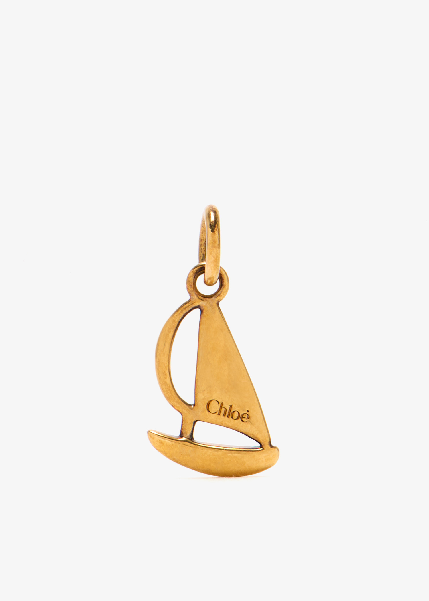 

Alphabet Boat charm, Gold