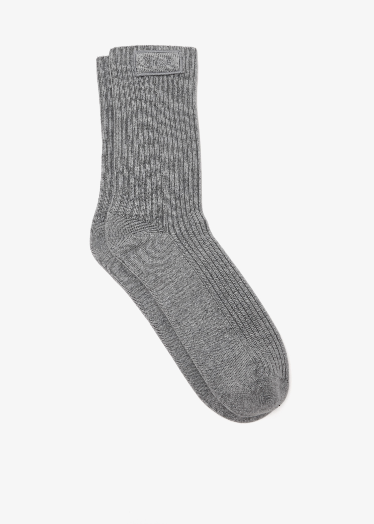 

Cashmere socks, Grey