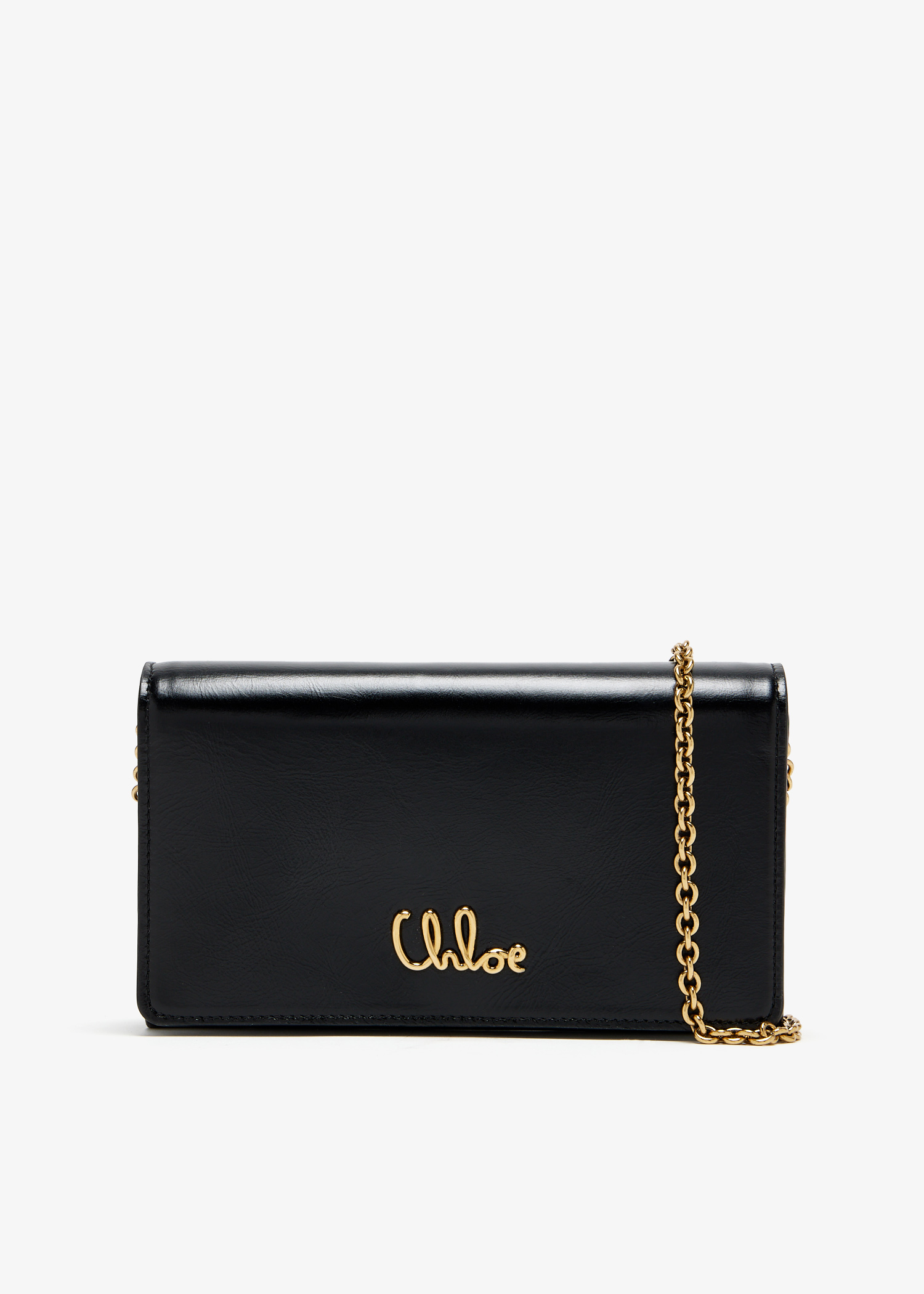 

Chloé Iconic flap chain wallet, Black