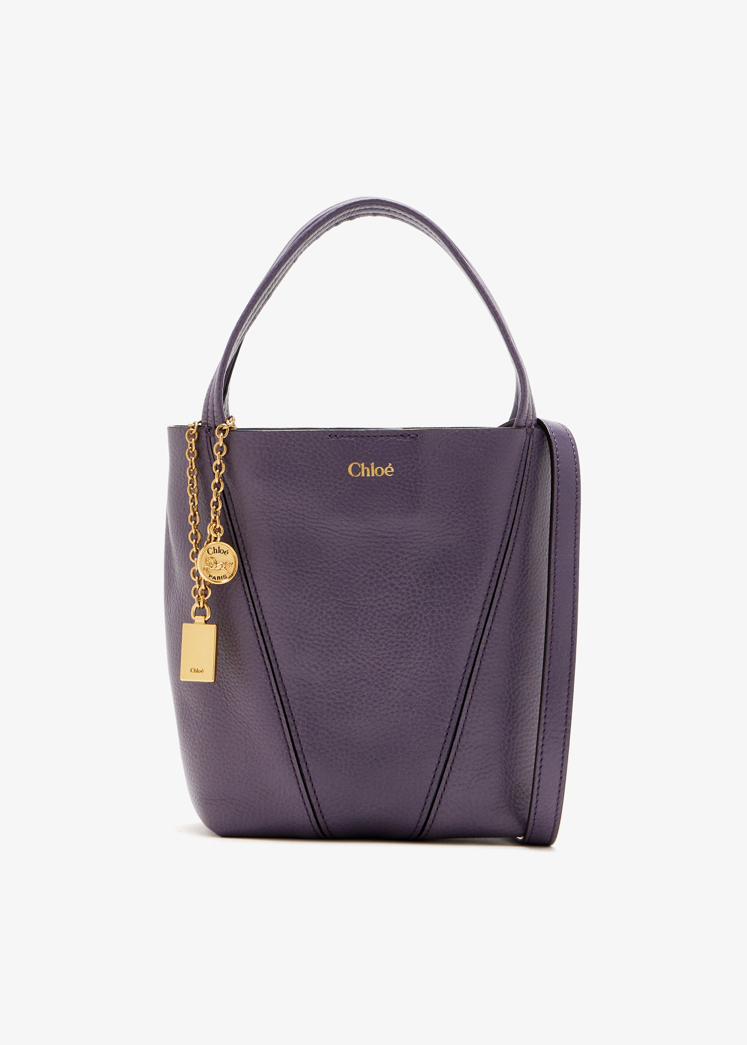 

Spin small tote bag, Purple