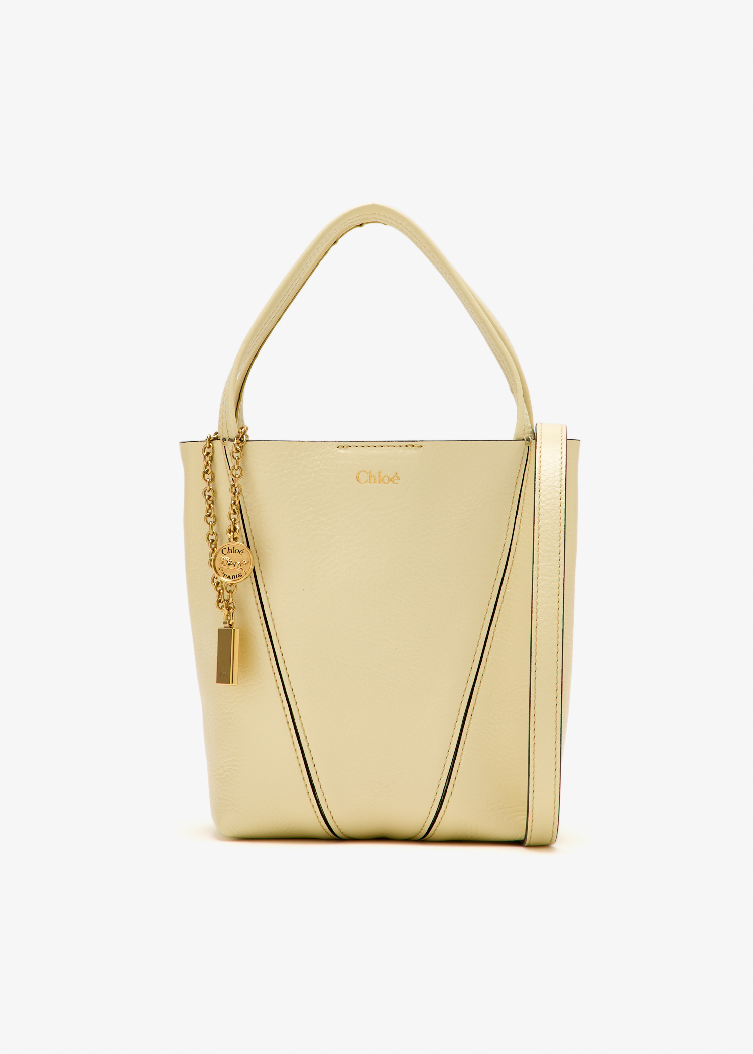 

Spin small tote bag, Yellow