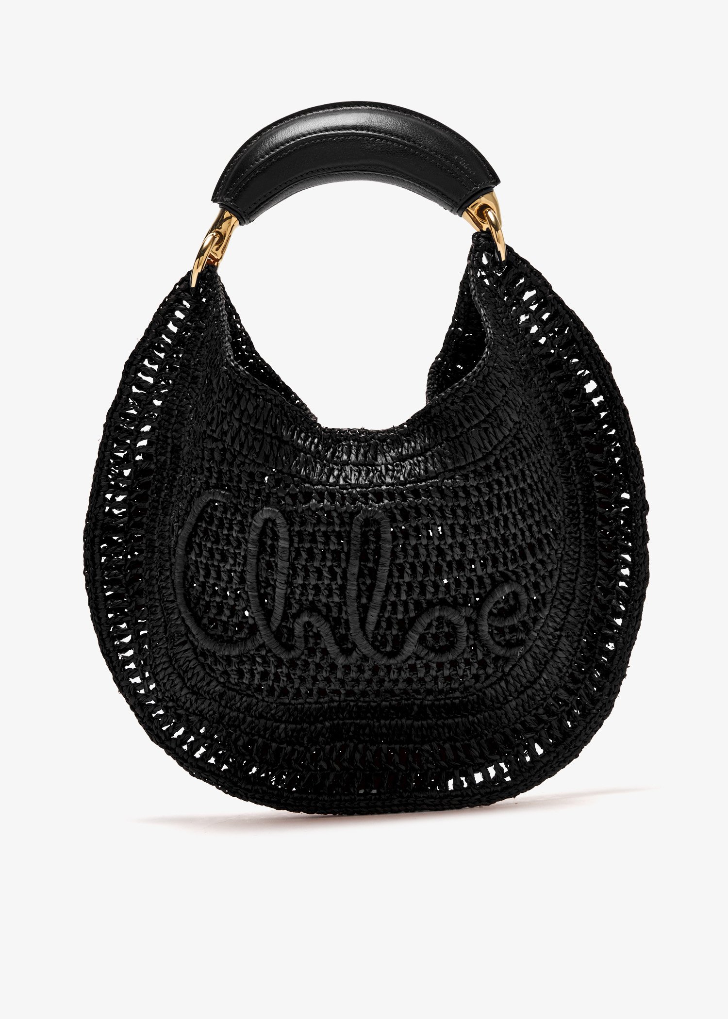 

Summer Banana hobo bag, Black