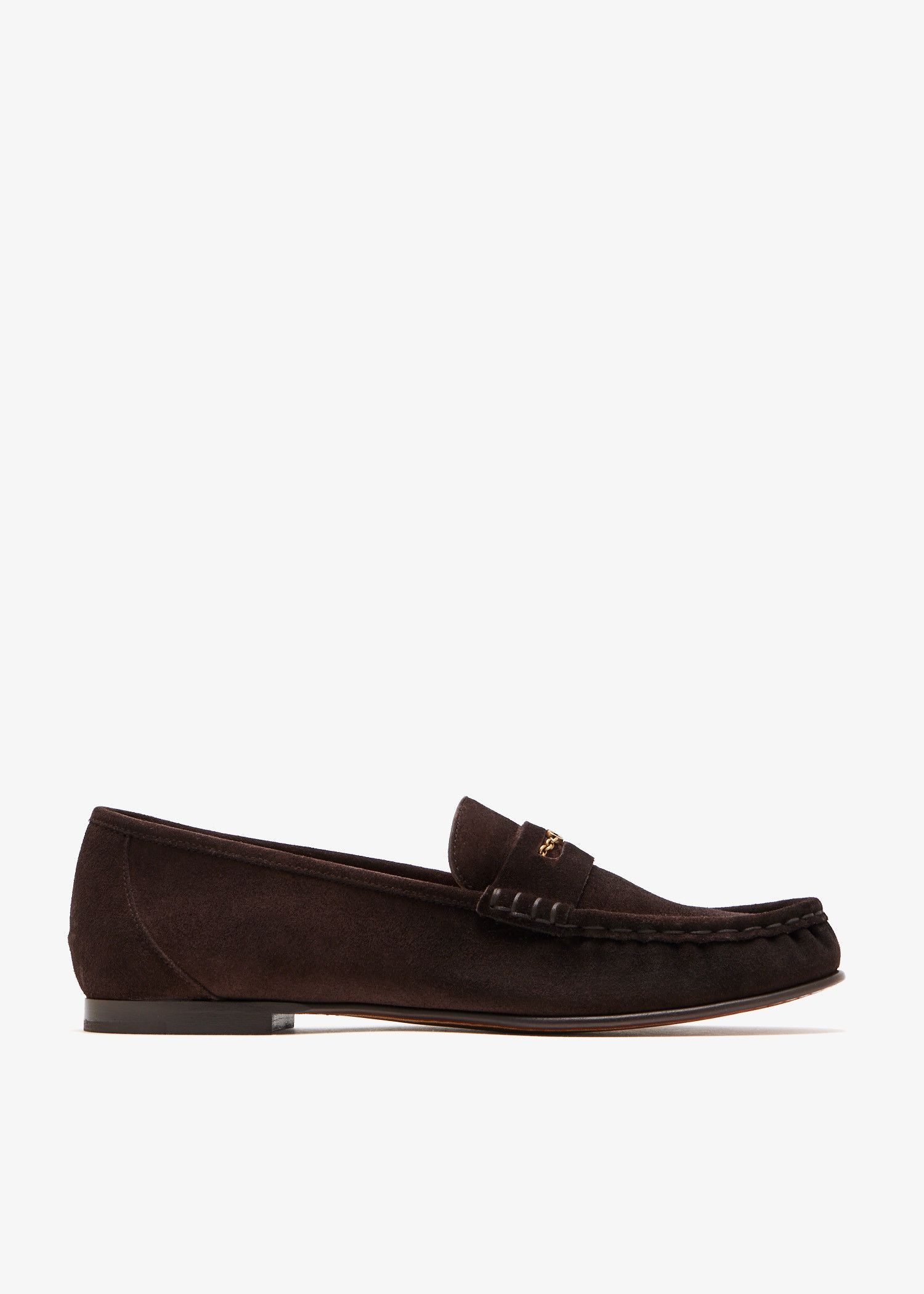 

Logo loafers, Brown