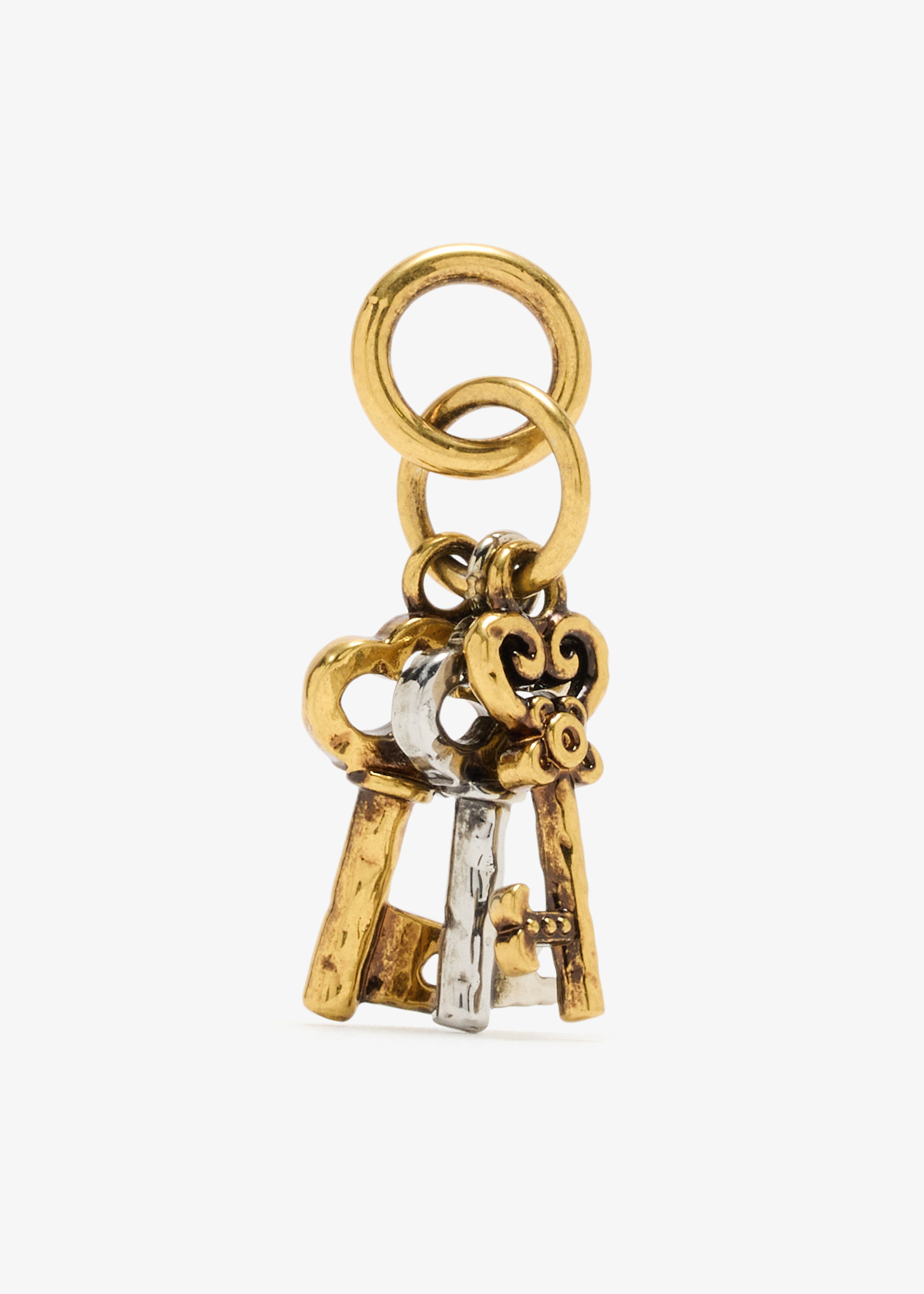 

Key bag charm, Gold