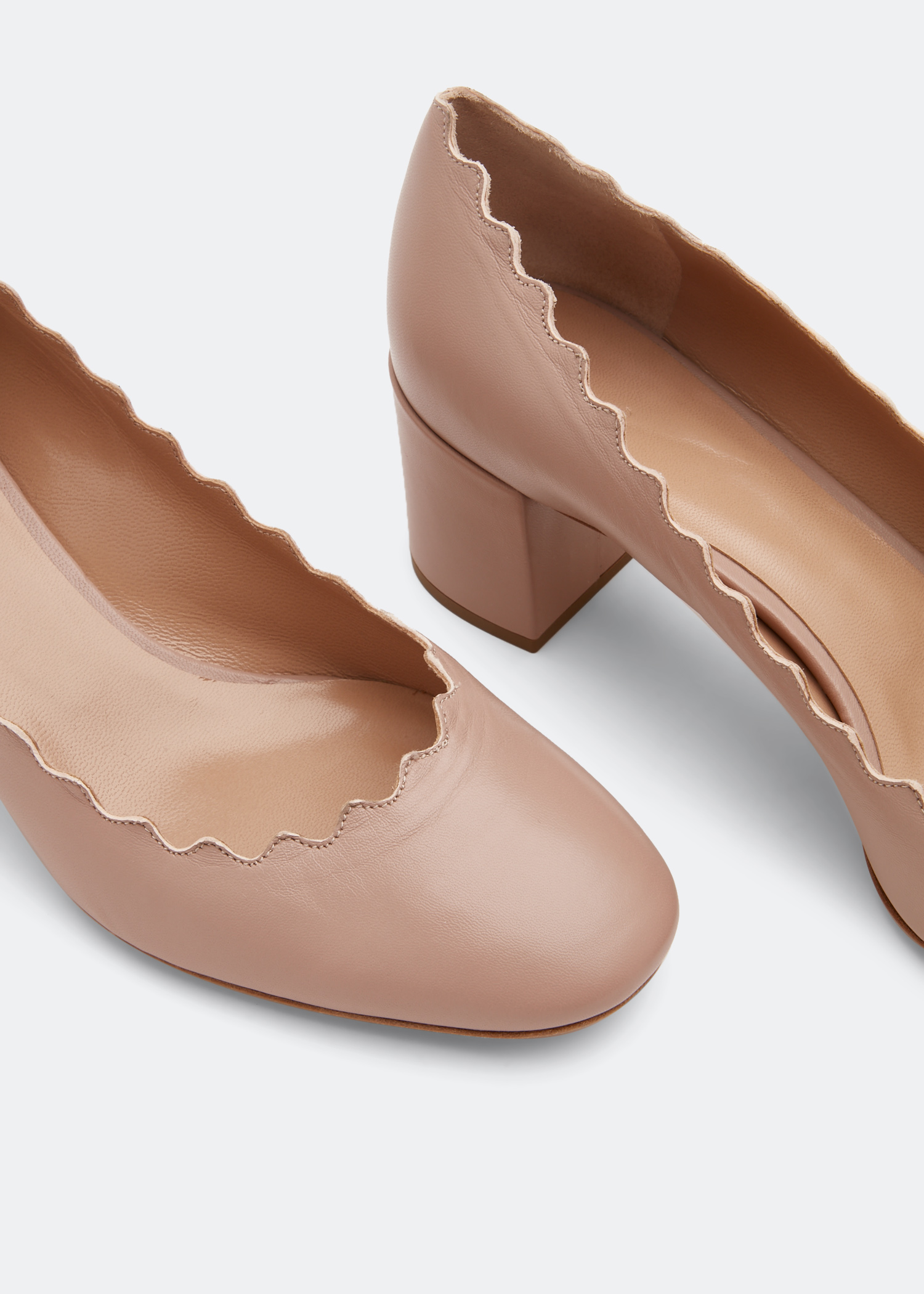 

Leather pumps, Pink