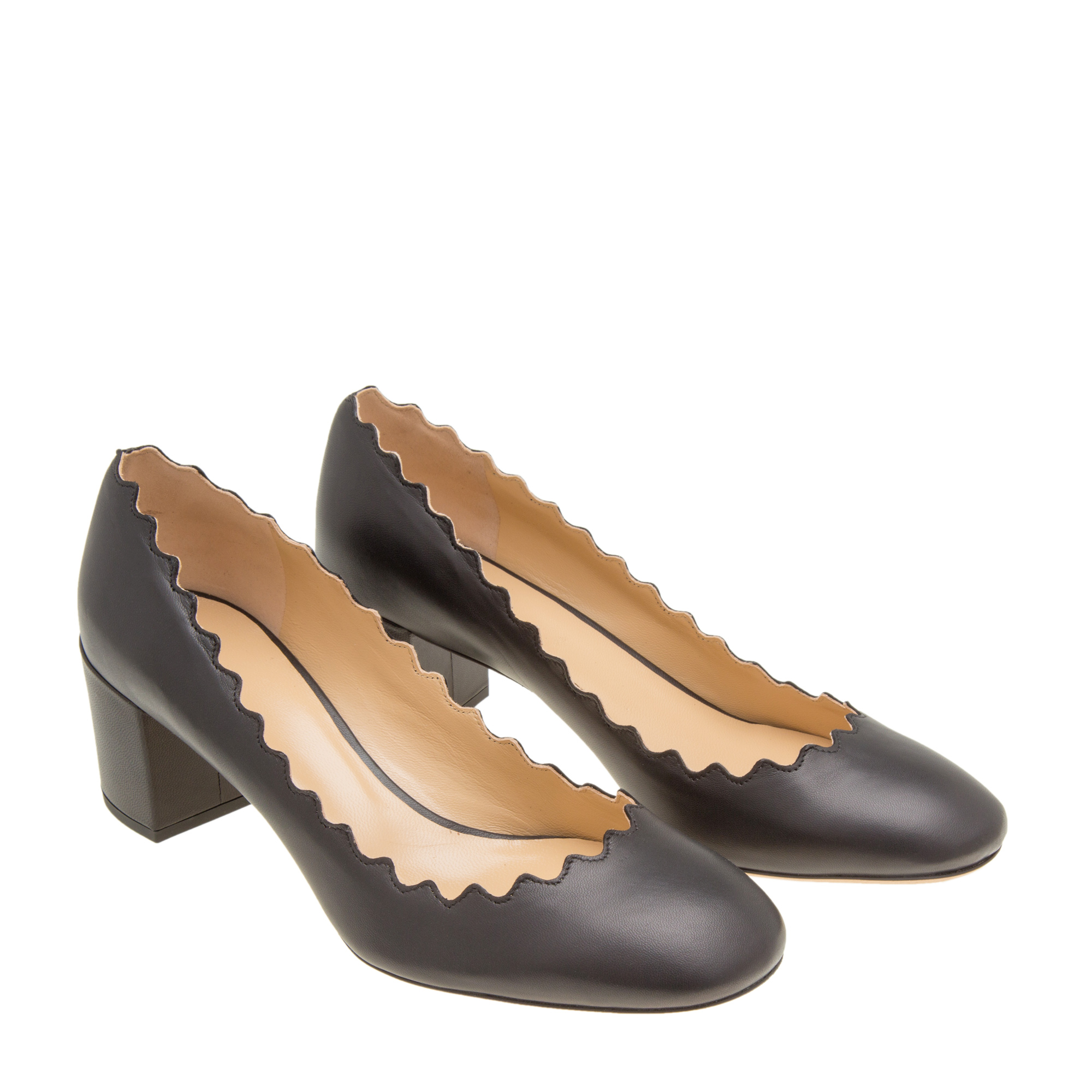 

Leather pumps, Black