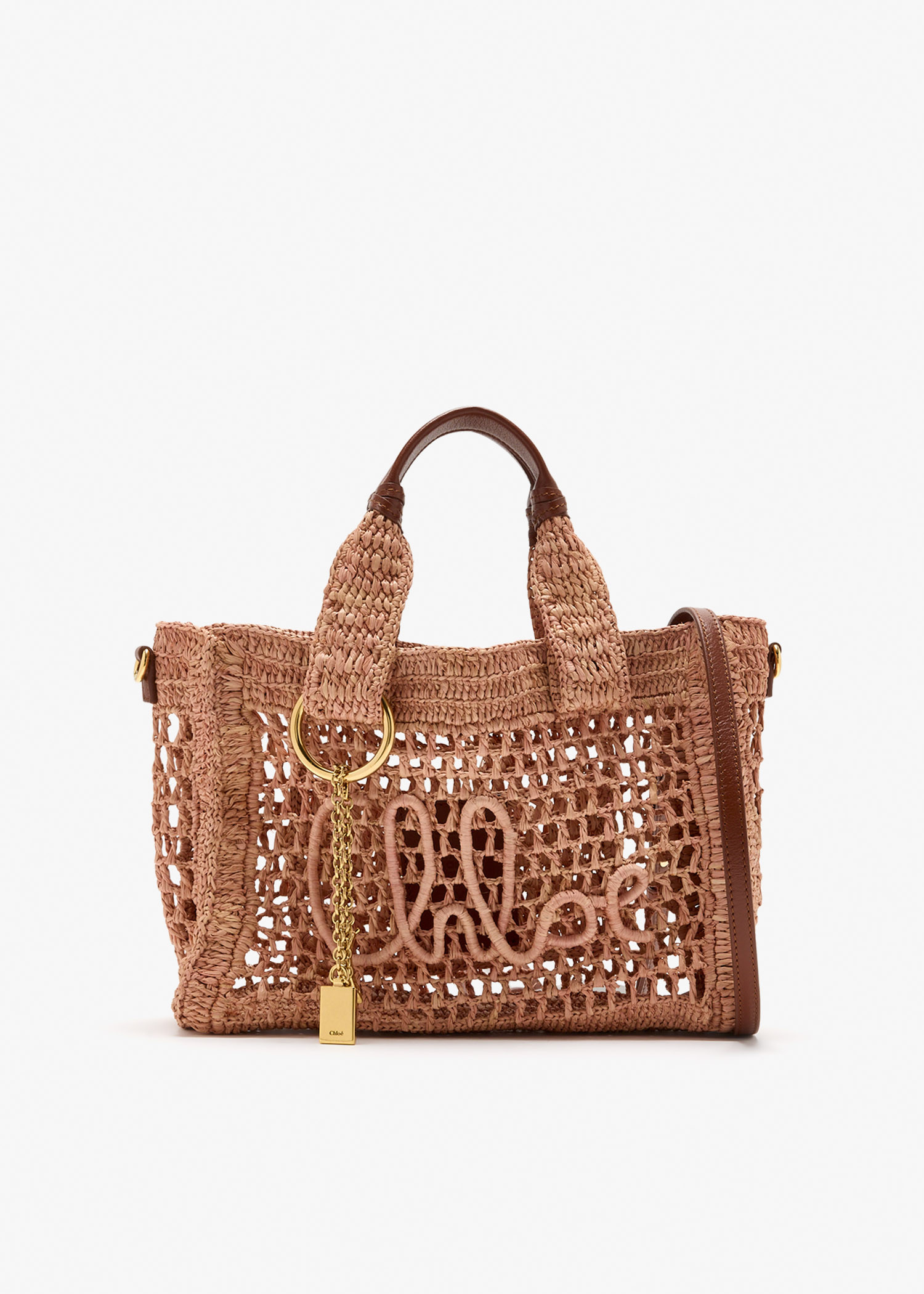 

Summer Banana East-West tote bag, Beige