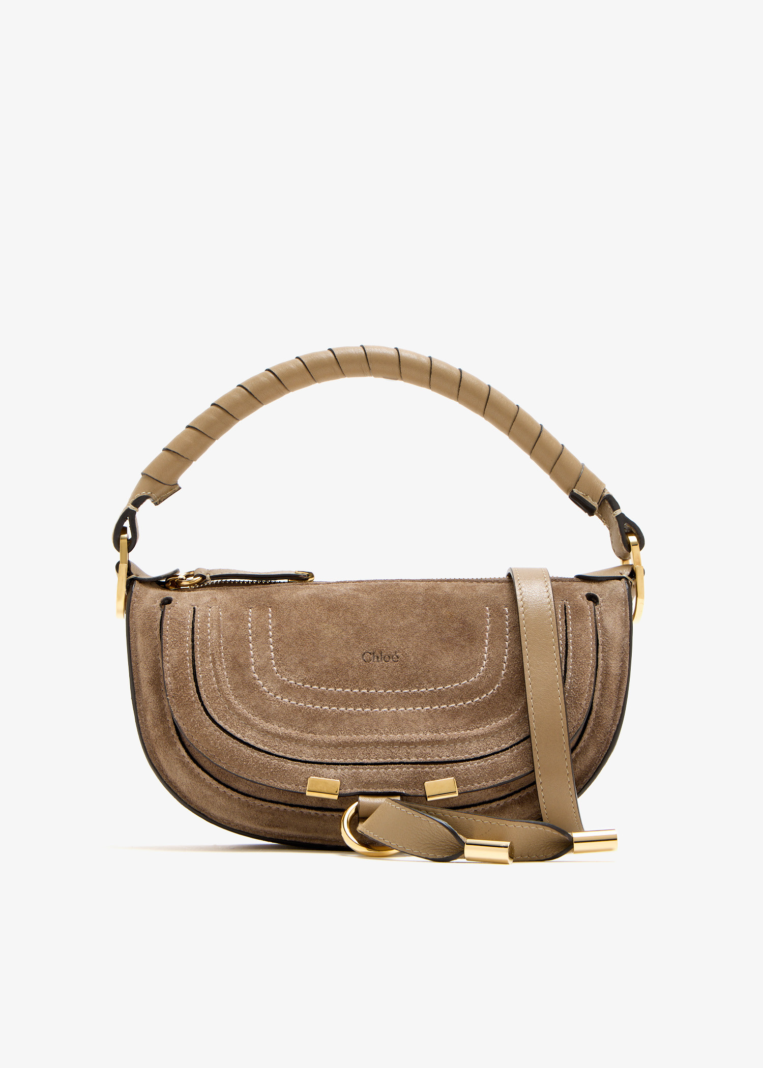 

Mini Marcie shoulder bag, Brown