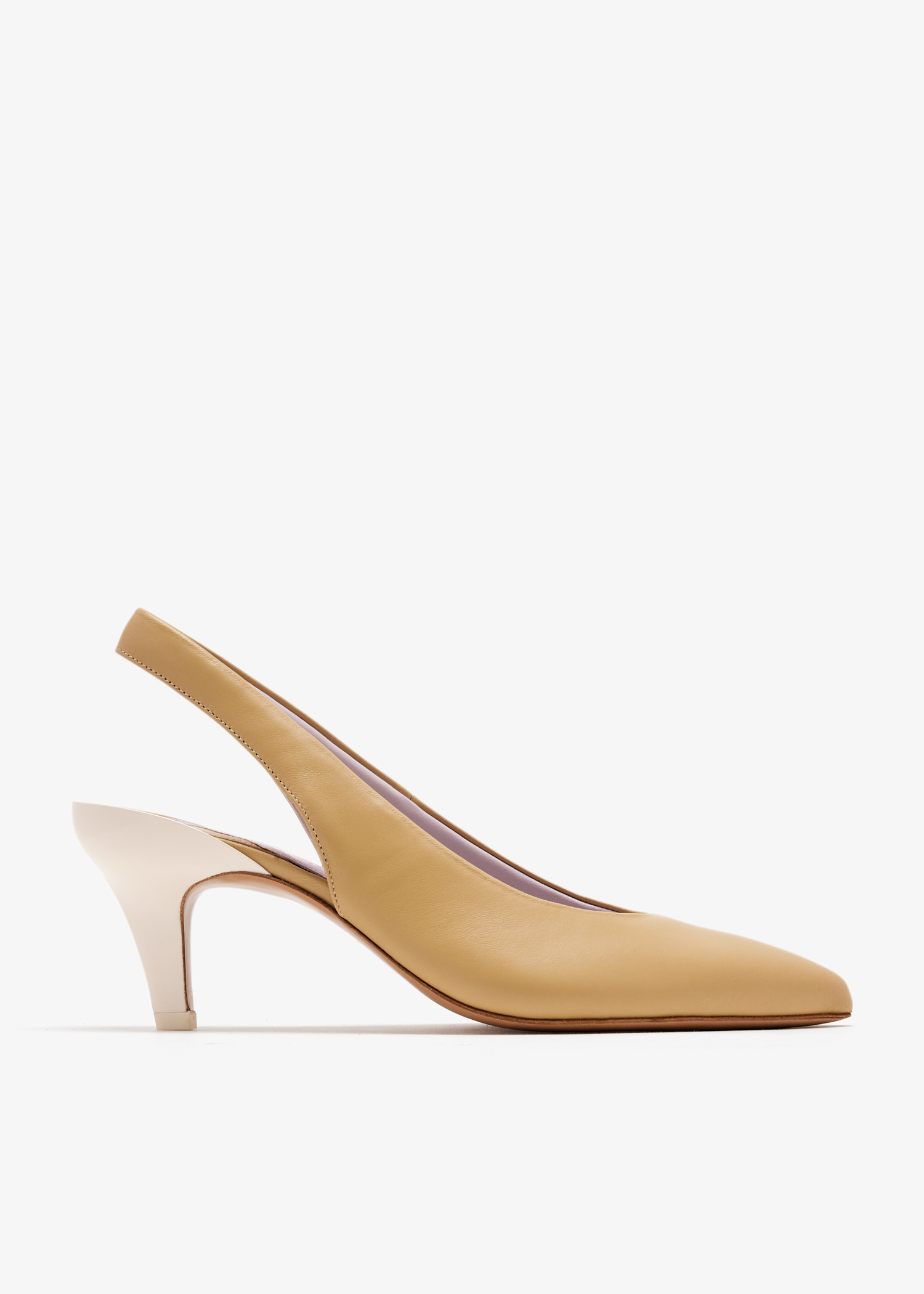 

Suzie slingback pumps, Beige