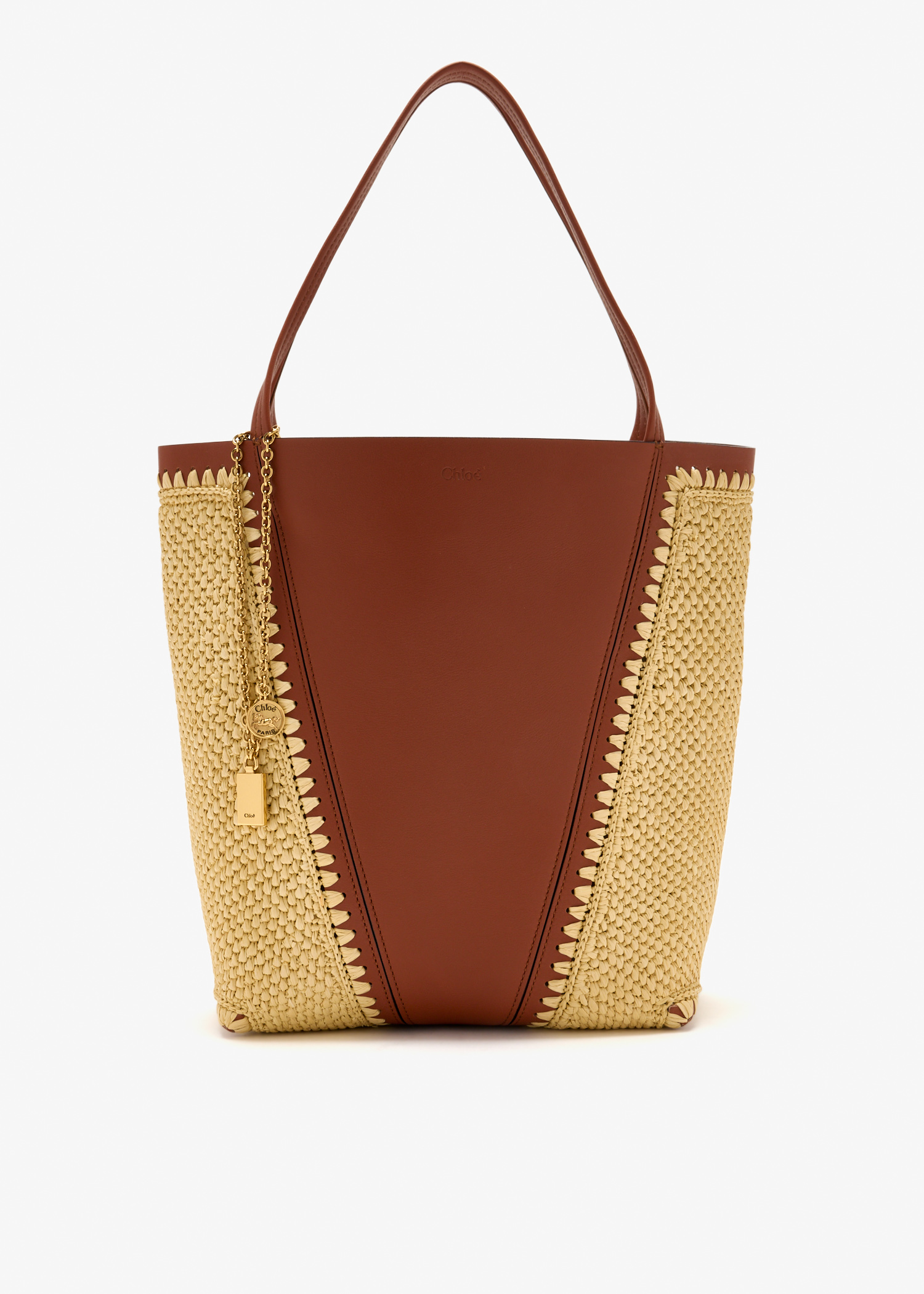 

Spin tote bag, Beige