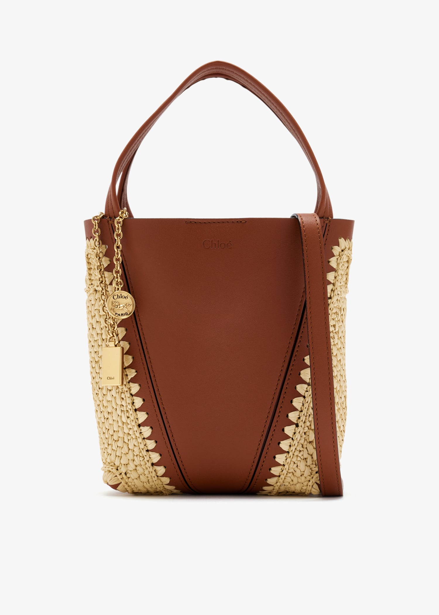 

Small Spin tote bag, Beige