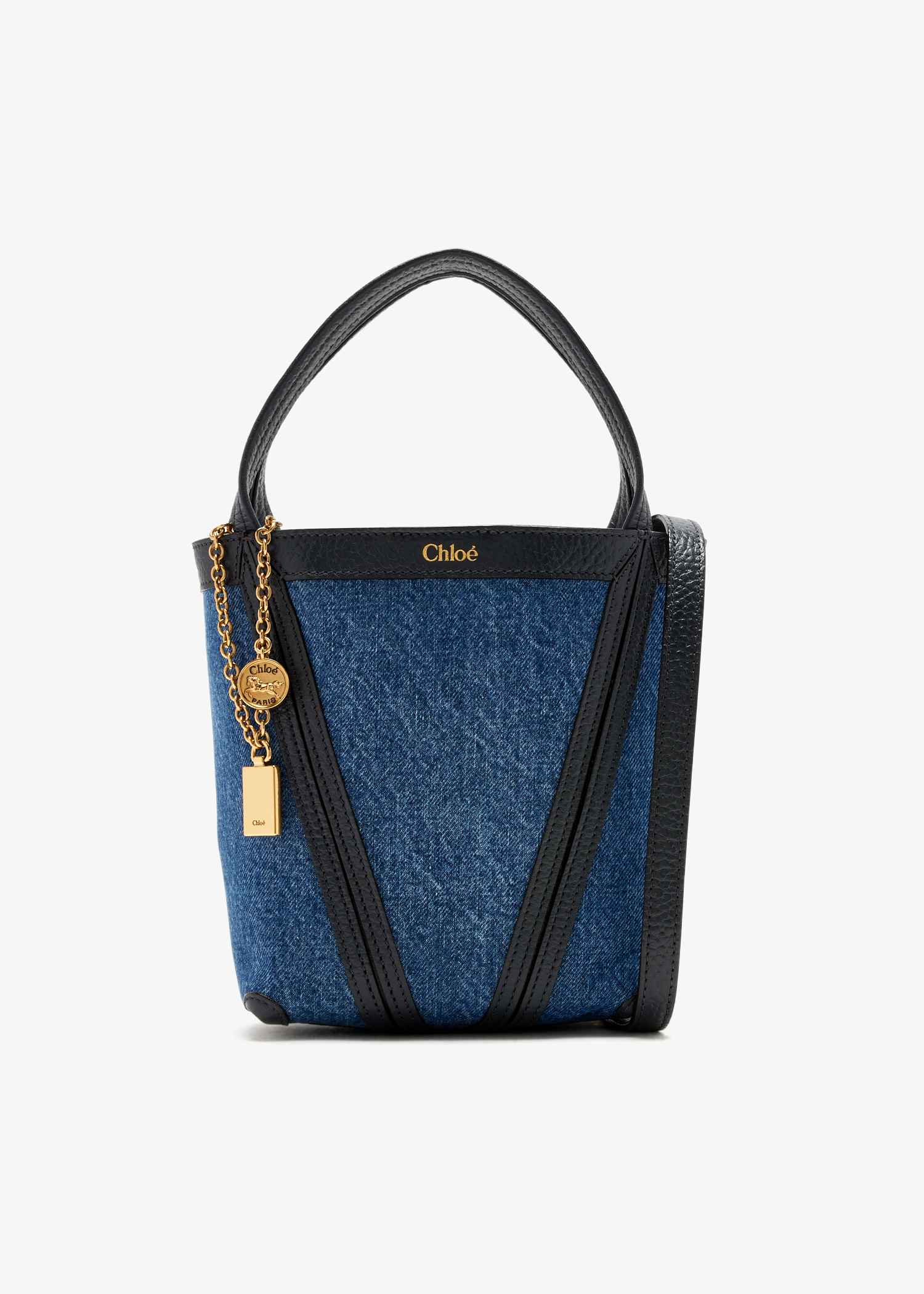 

Small Spin tote bag, Blue