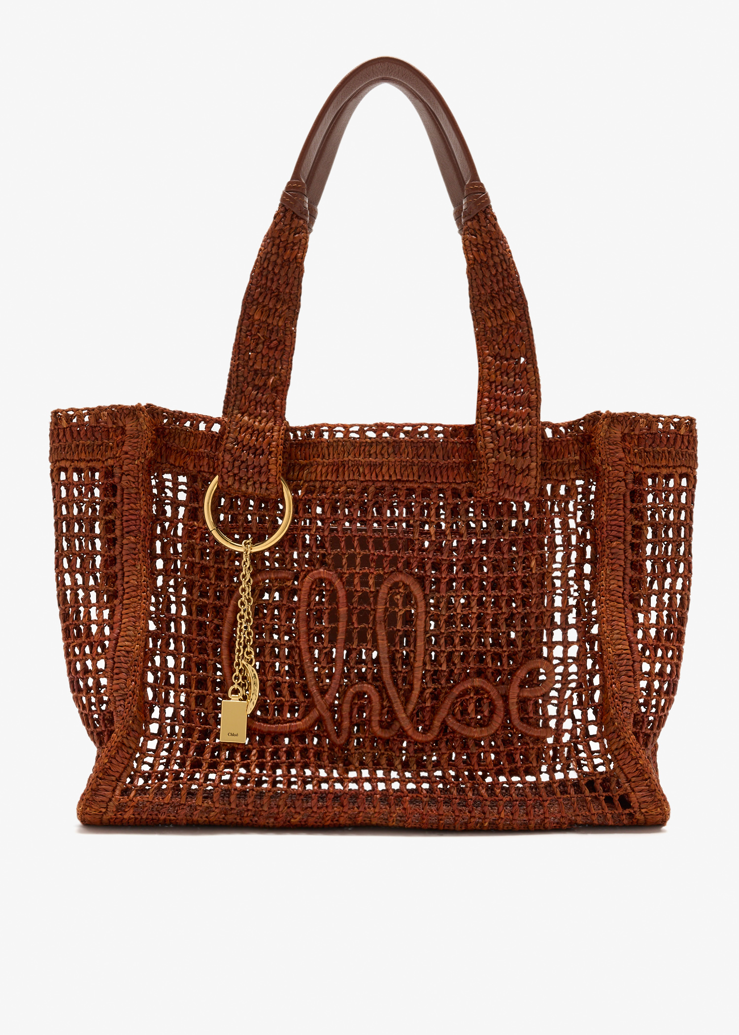 

Summer Banana East-West tote bag, Brown