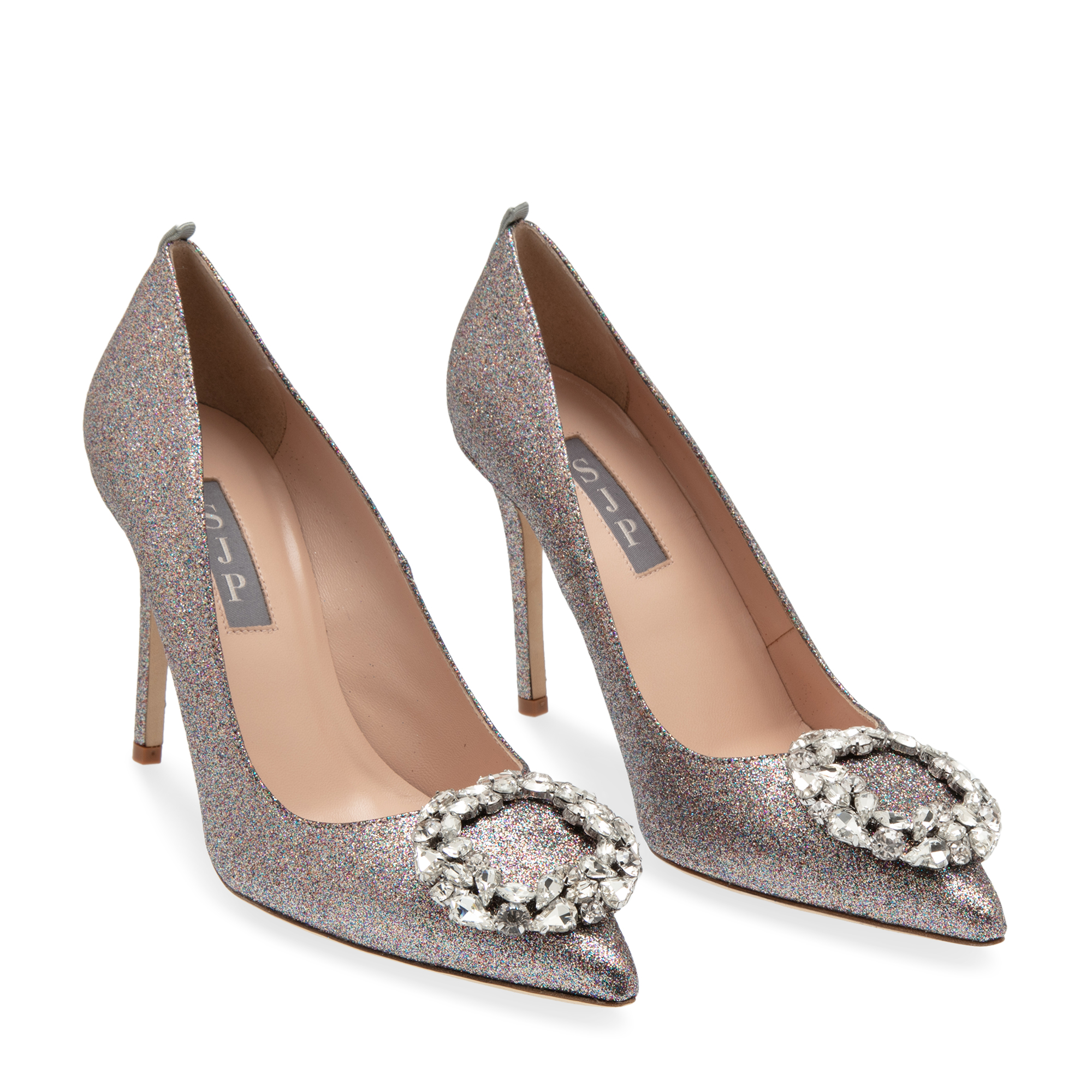 

Chance glitter pumps, Gold