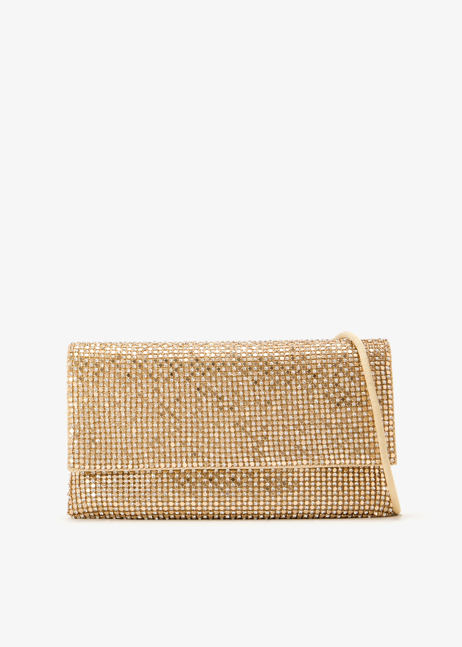 

Charlee Diamanté shoulder bag, Gold