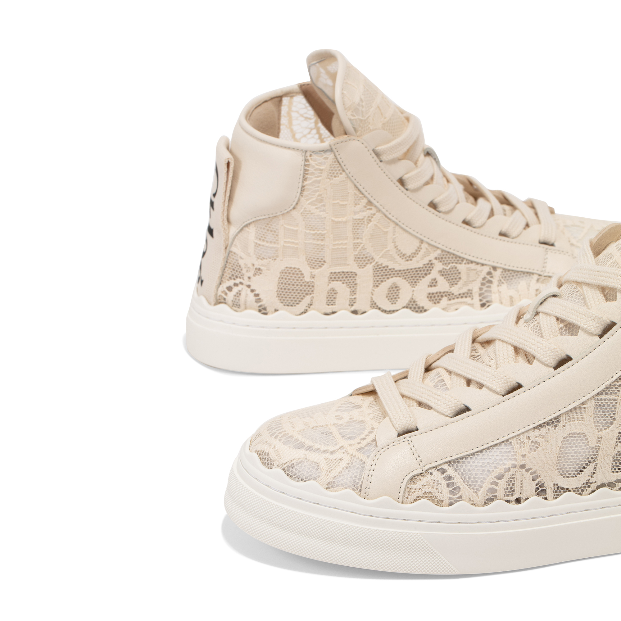 

Lauren lace sneakers, Neutral