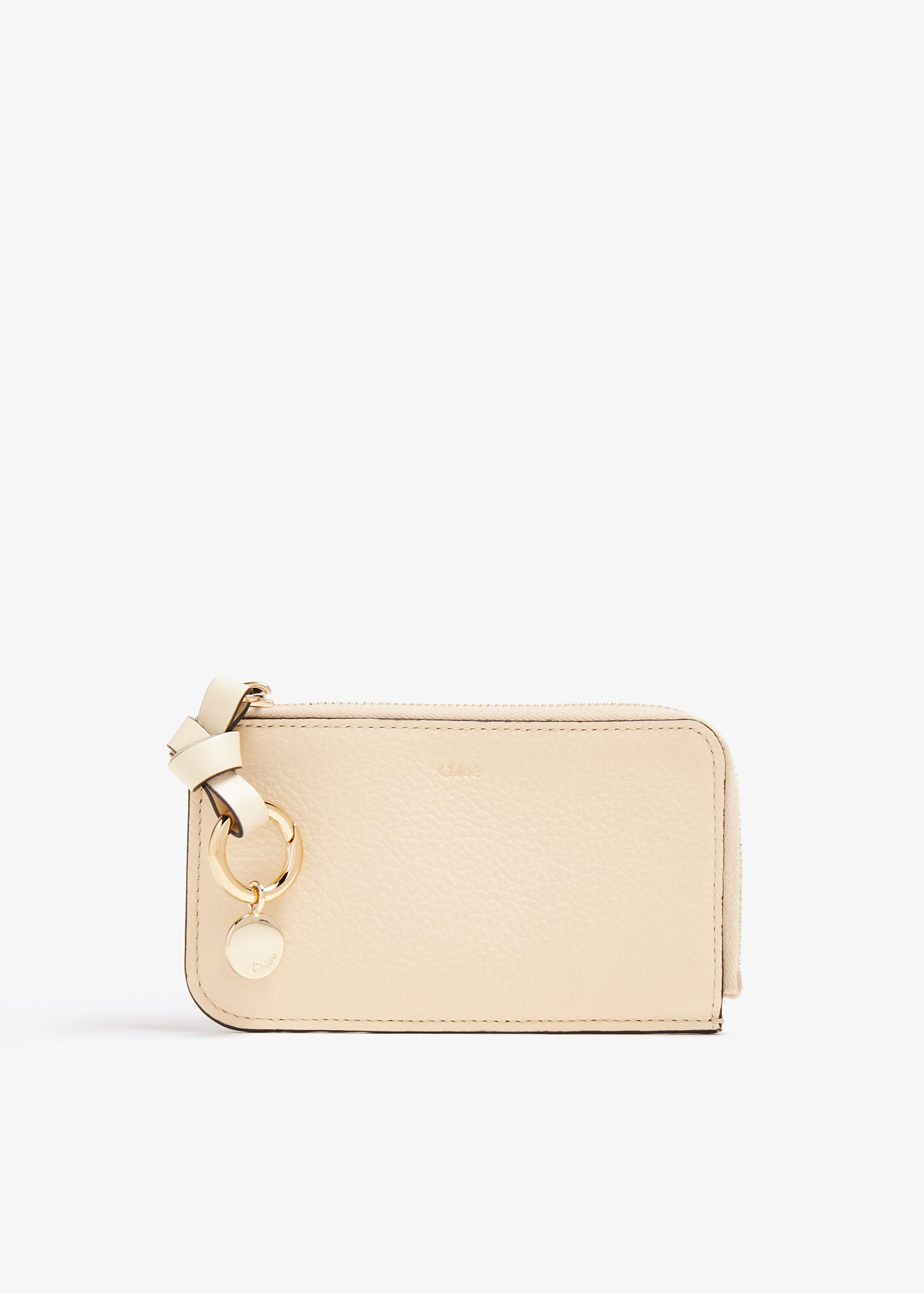 

Alphabet purse, Cream