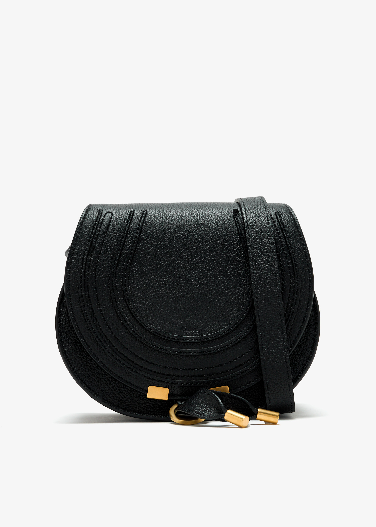 

Marcie small saddle bag, Black