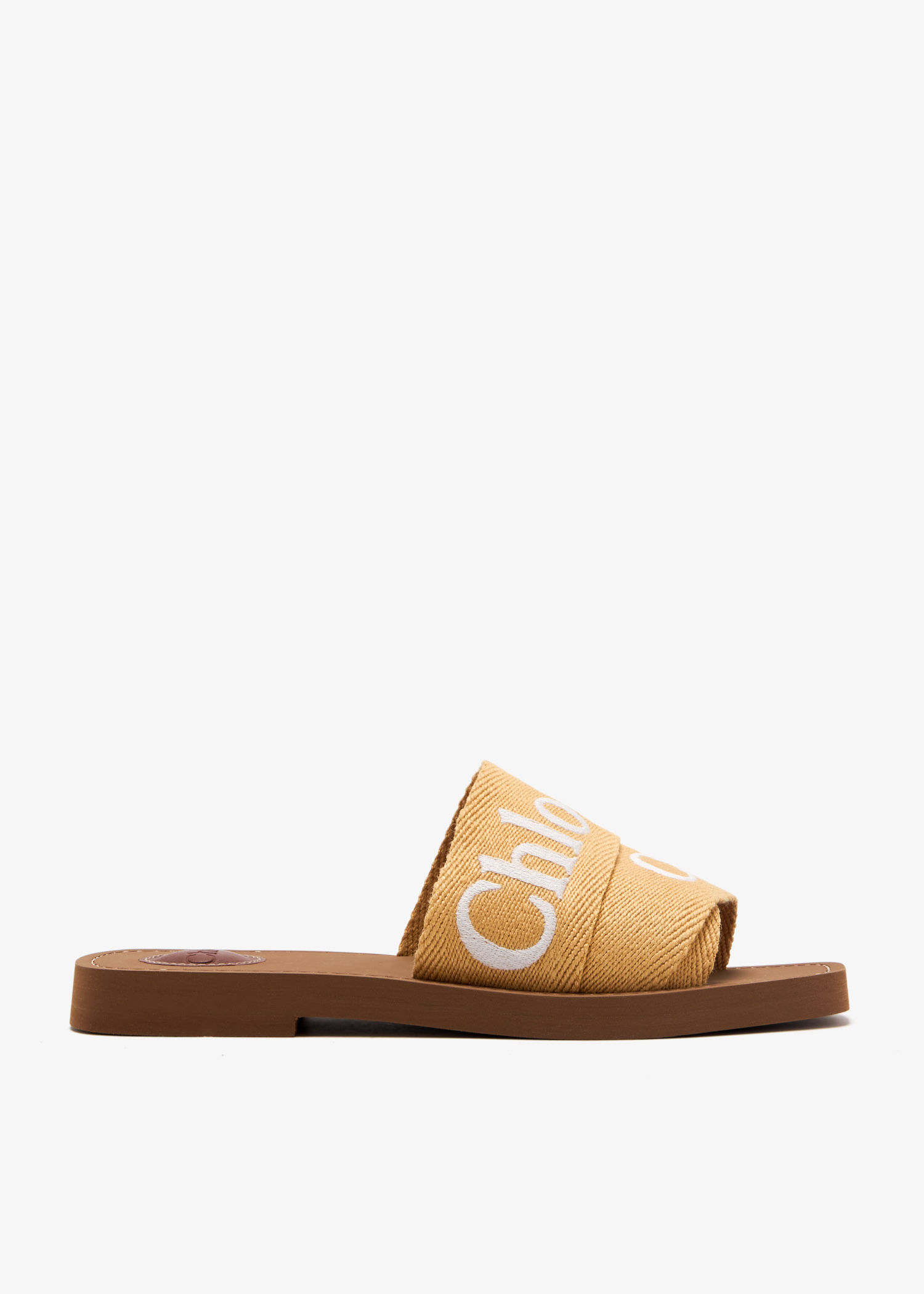 

Woody flat sandals, Yellow