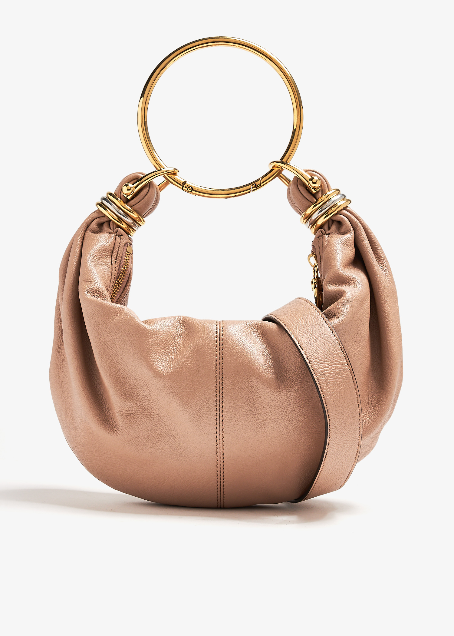 

Small Bracelet hobo bag, Pink