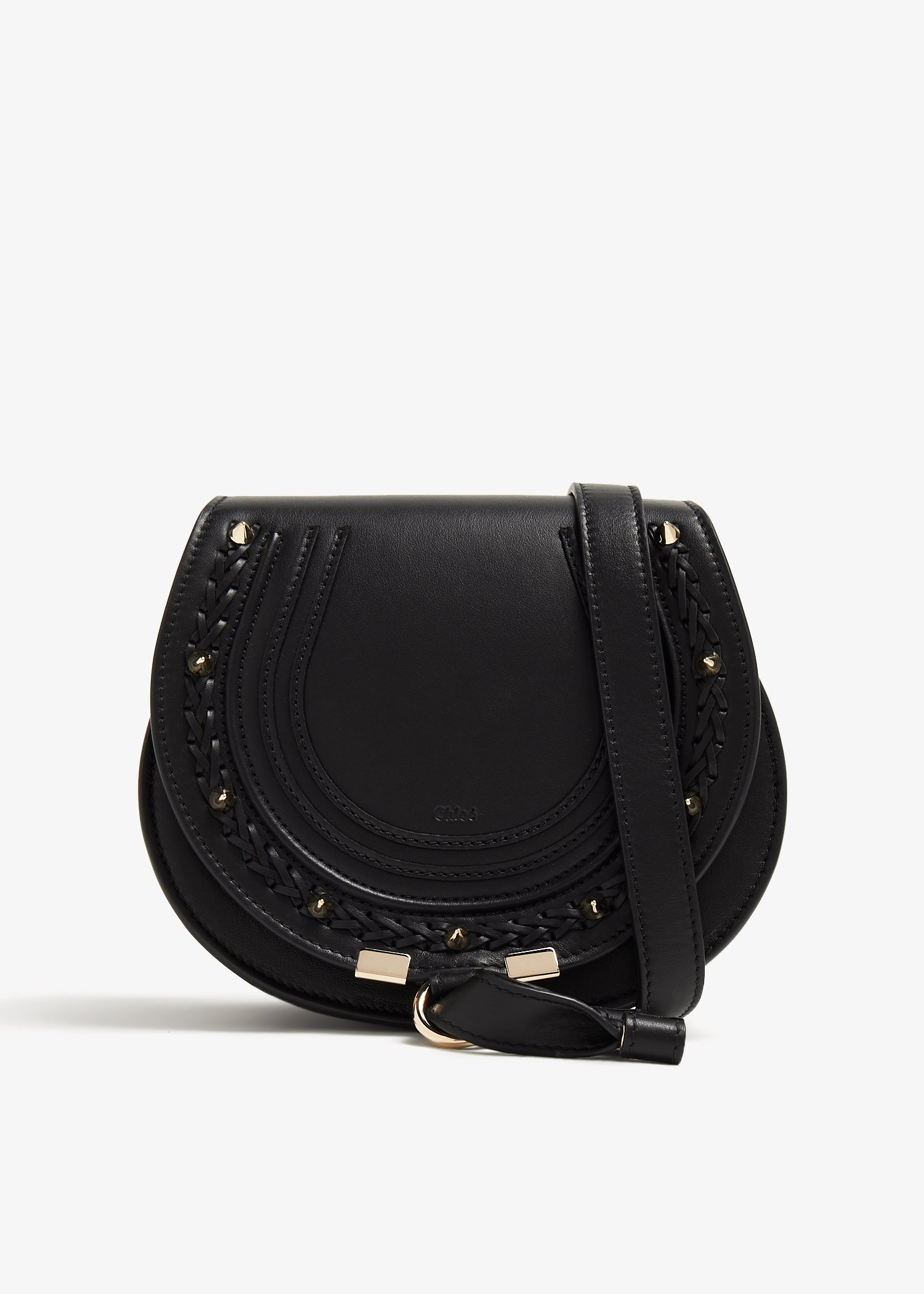 

Marcie small saddle bag, Black