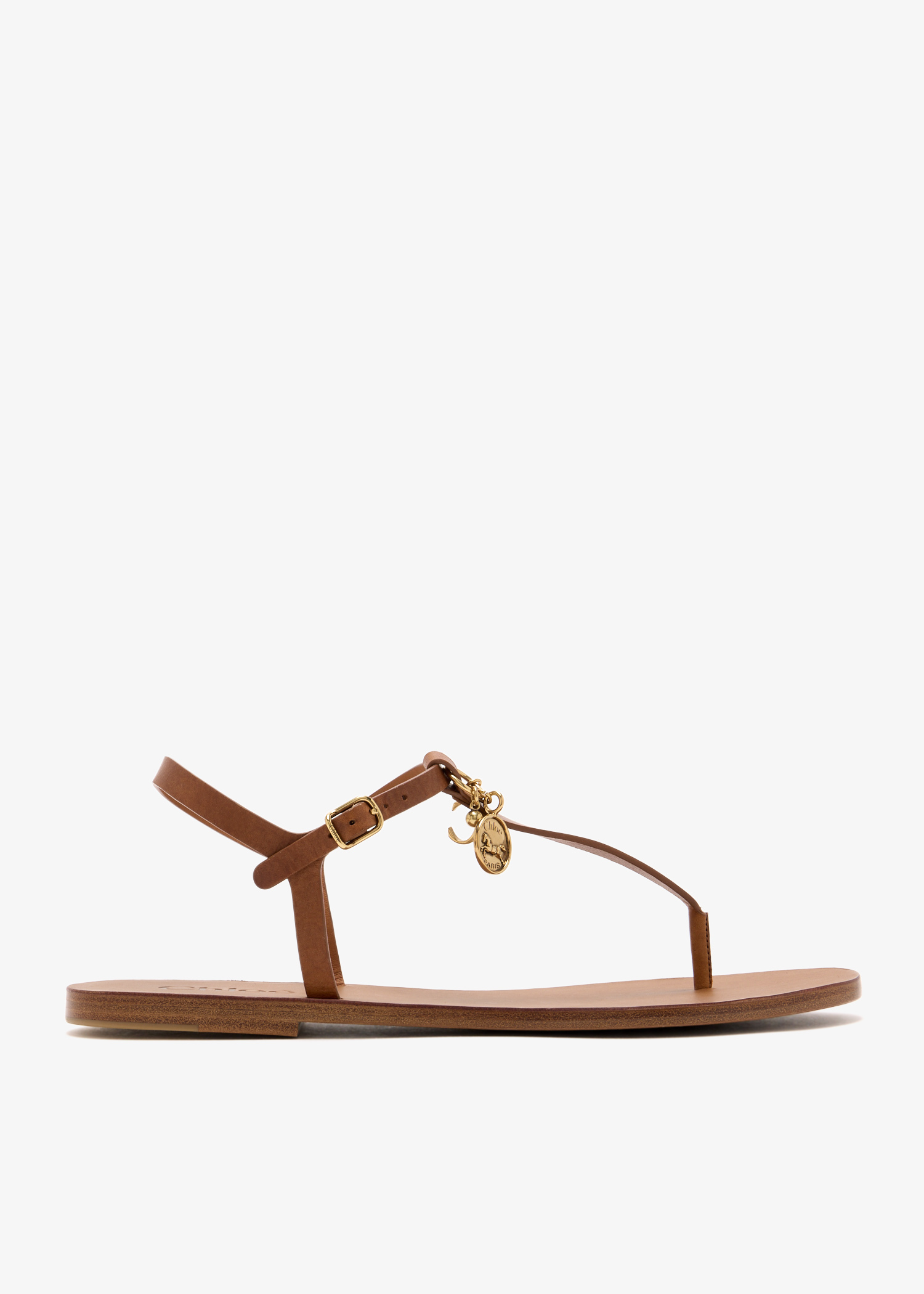 

Charms sandals, Brown