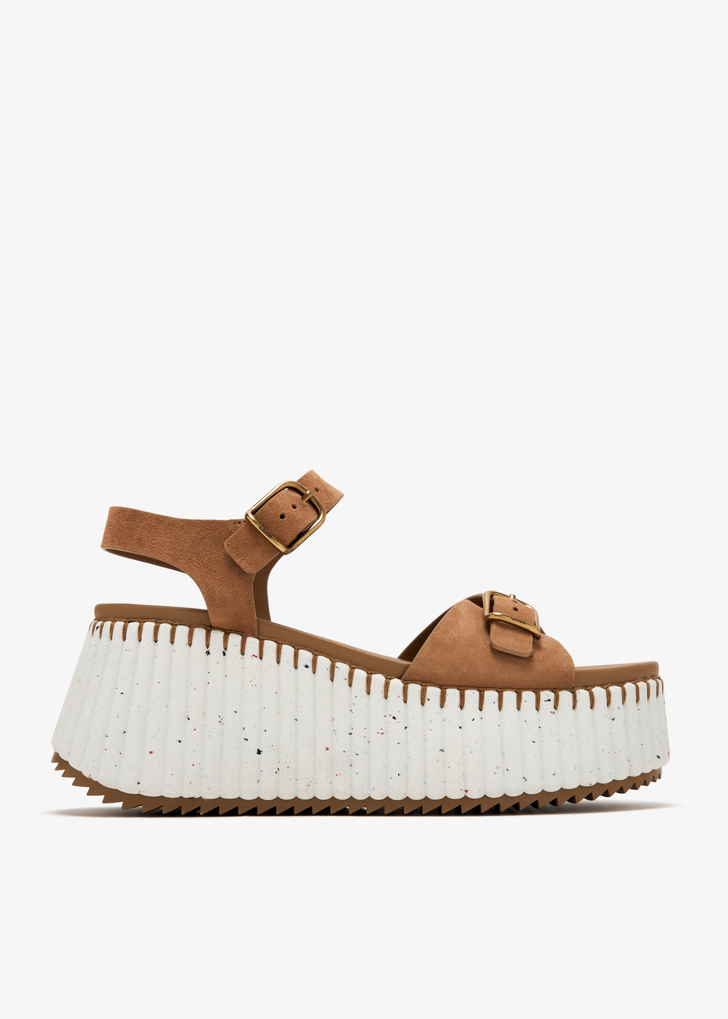 

Leather sandals, Brown