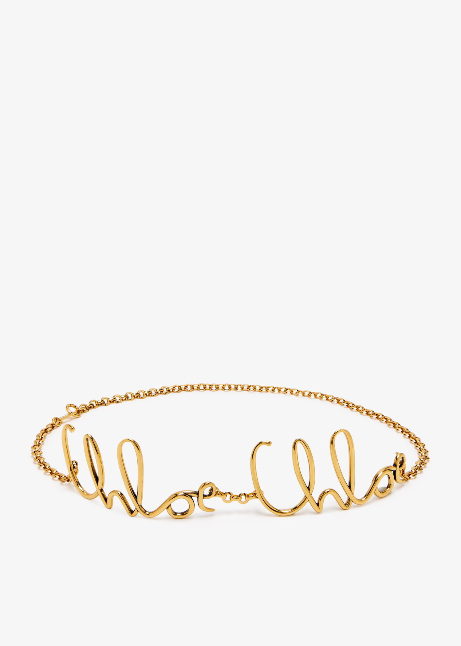 

The Chloé Iconic belt, Gold