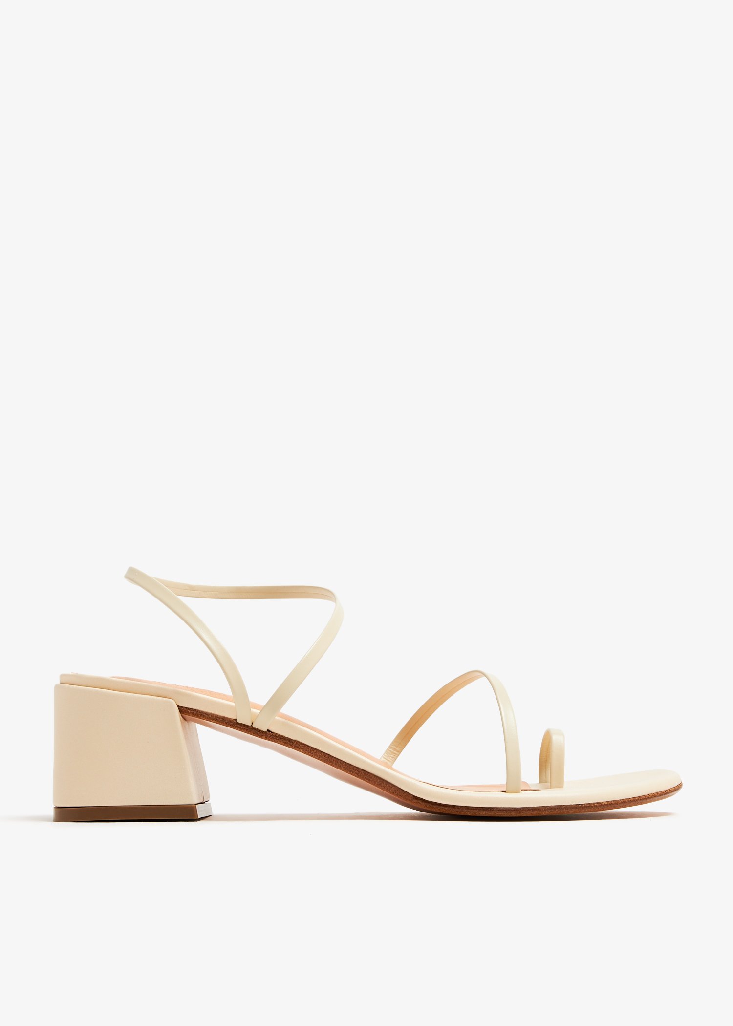 

Chora block-heel sandals, Beige