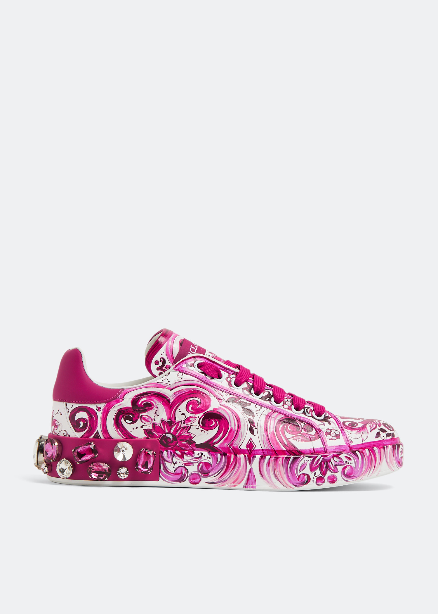 

Portofino calfskin sneakers, Prints