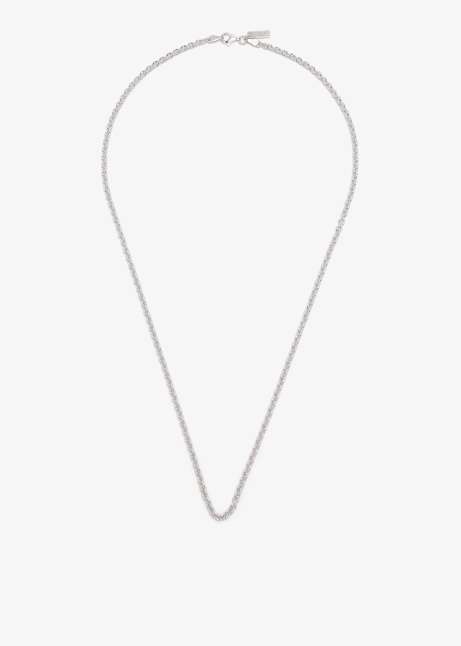 

Mini Cable Link necklace, Silver