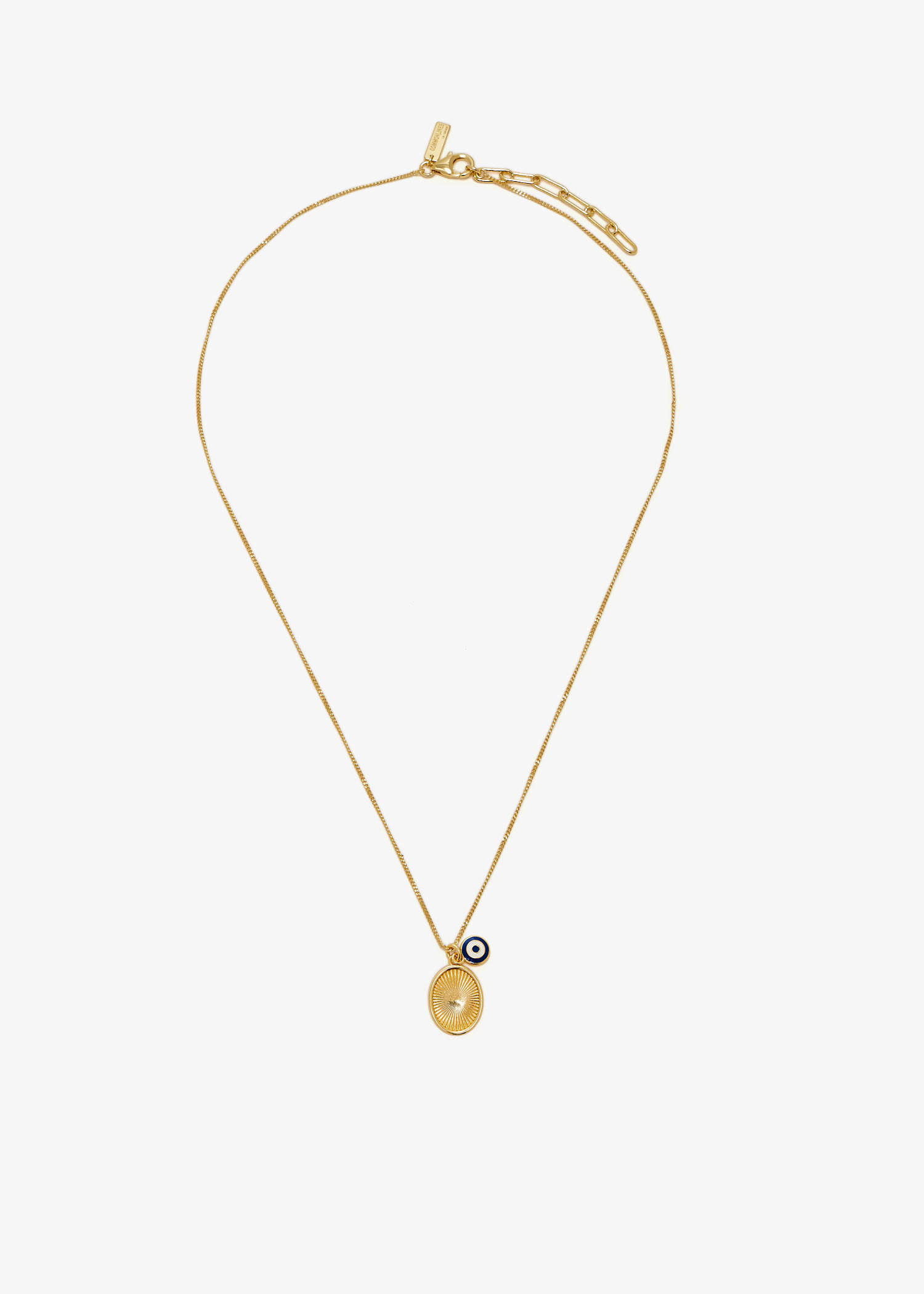 

Mykonos pendant necklace, Gold
