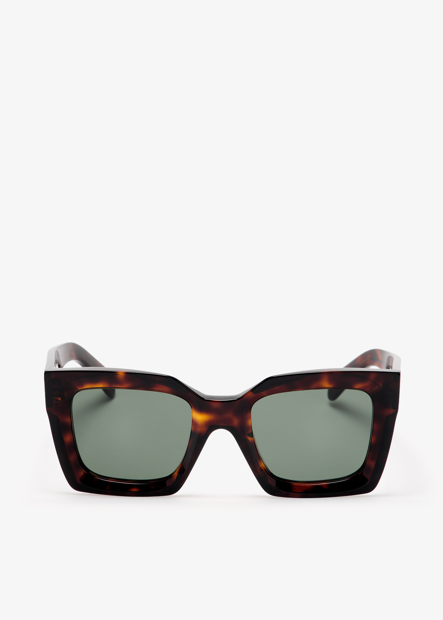 

CELINE 3 Dots rectangular sunglasses, Brown