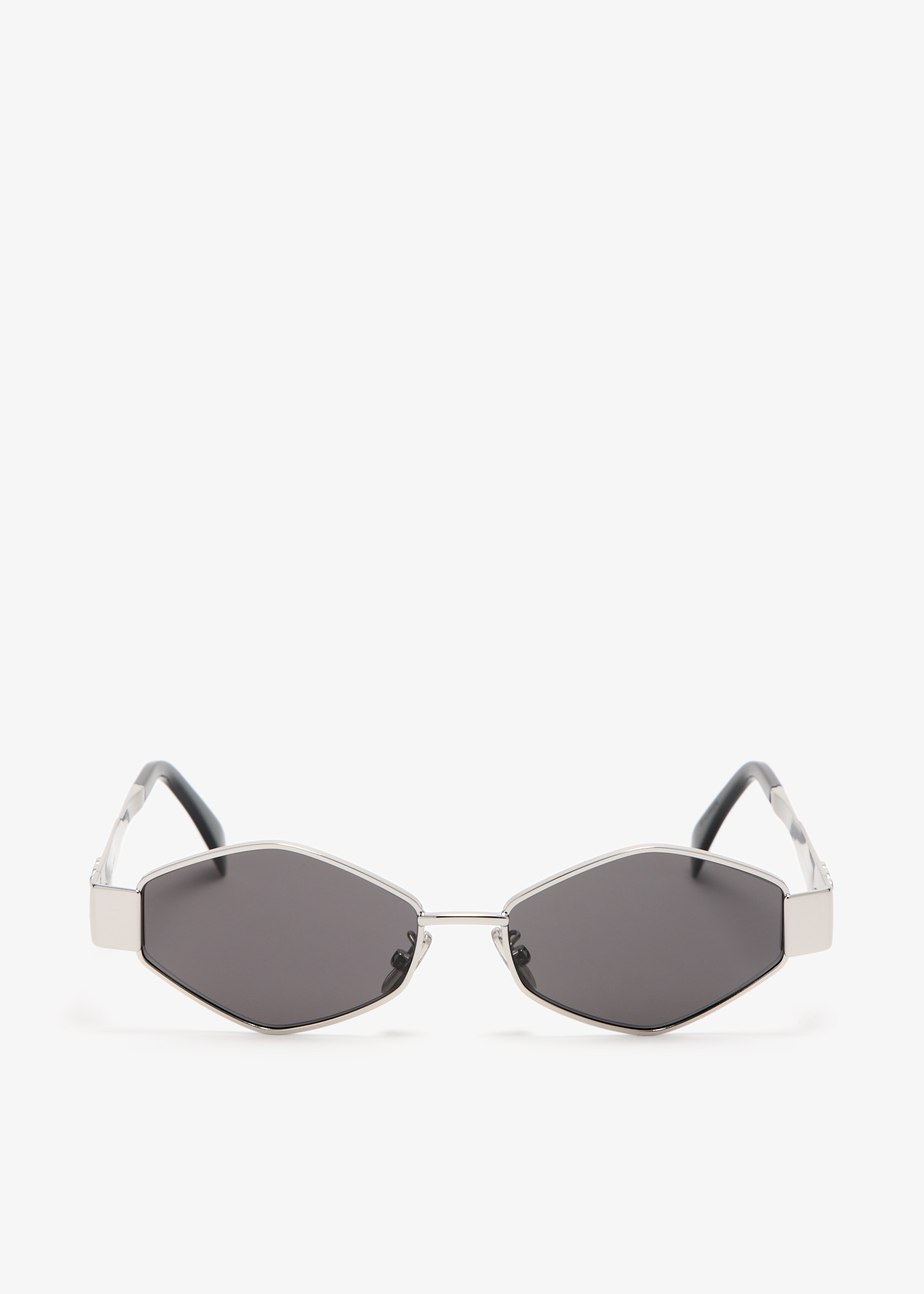 

Triomphe geometric sunglasses, Silver