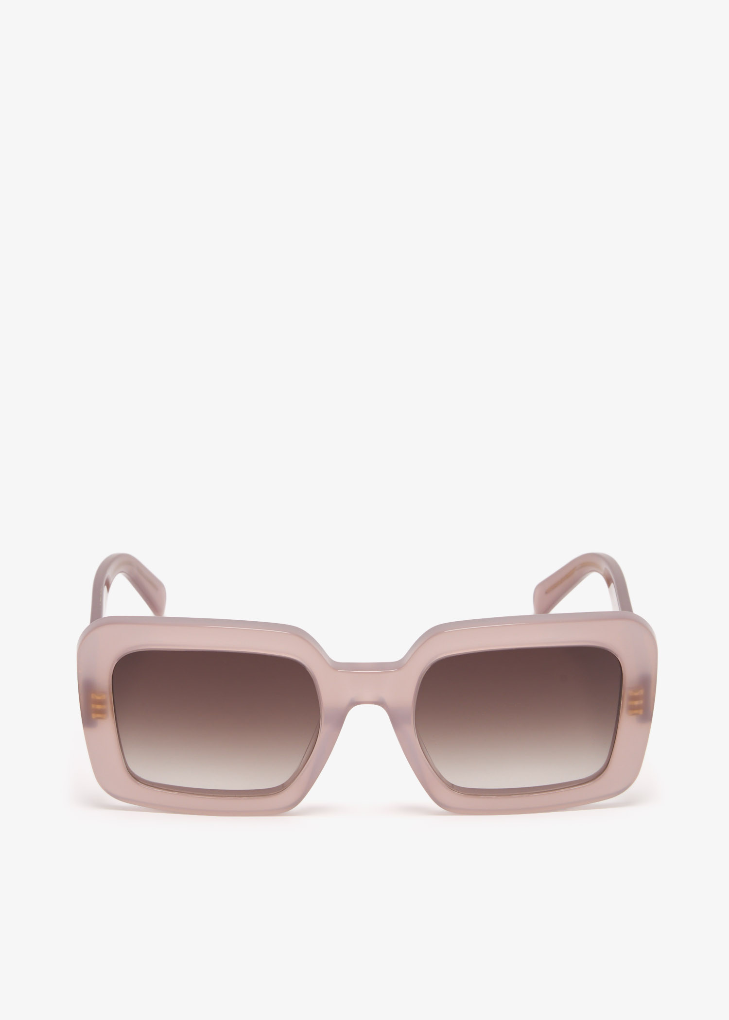 

Triomphe square sunglasses, Brown