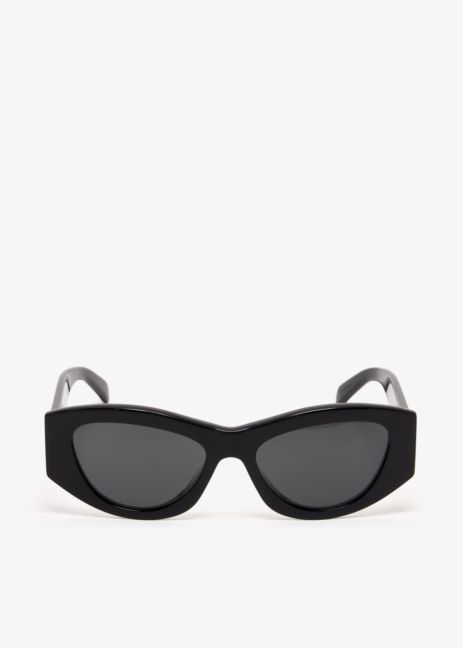 

Triomphe geometric sunglasses, Black