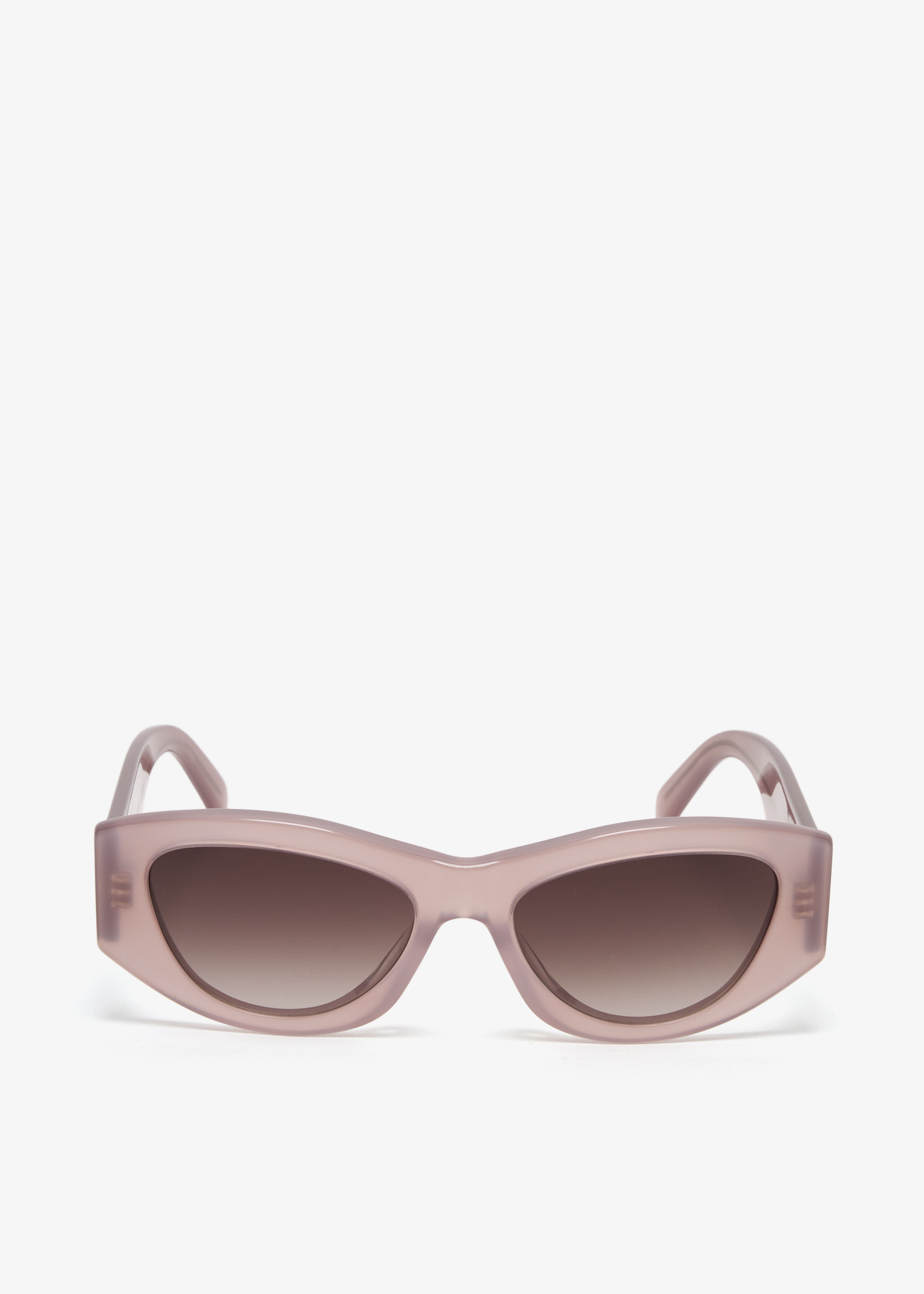 

Triomphe geometric sunglasses, Brown