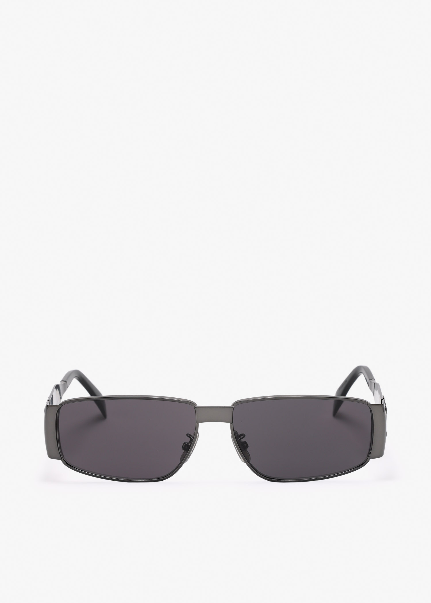 

Triomphe metal sunglasses, Black