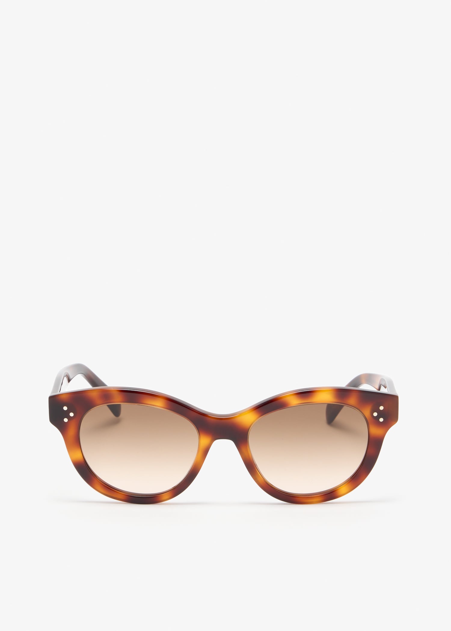 

CELINE 3 Dots round sunglasses, Brown