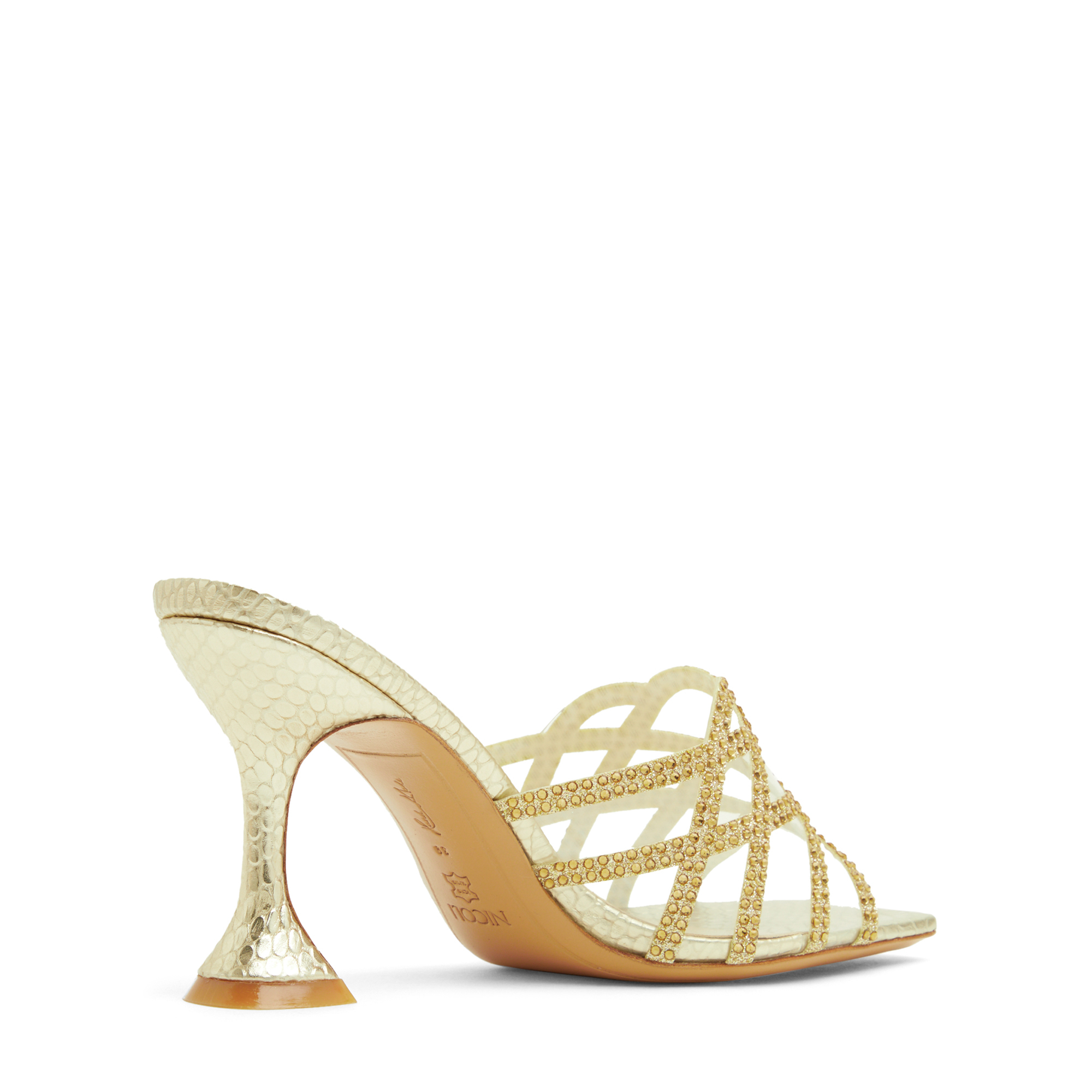 

Clancy sandals, Gold