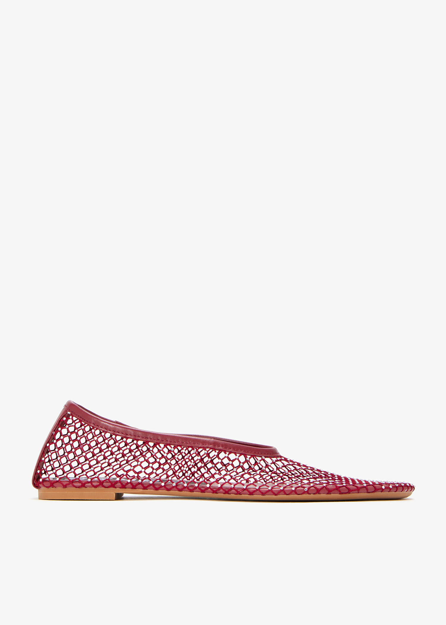 

Clarissa ballet flats, Burgundy
