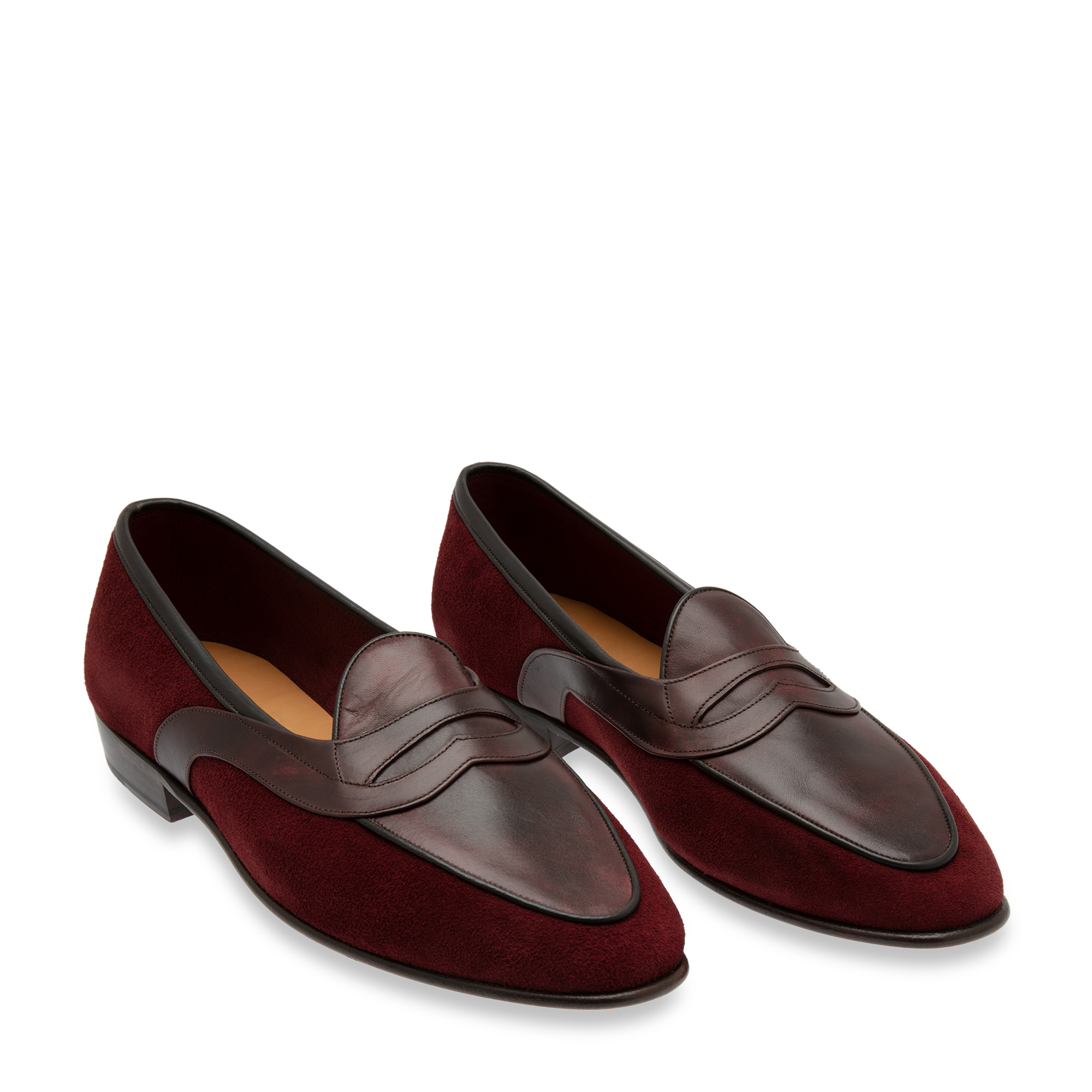 

Sagan Classic Saddle loafers, Red