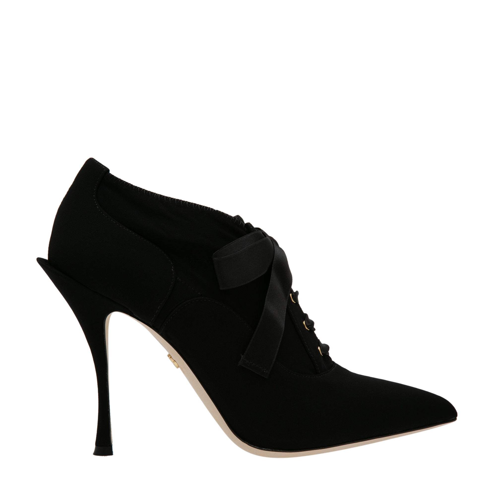 

Suede lace-up boots, Black