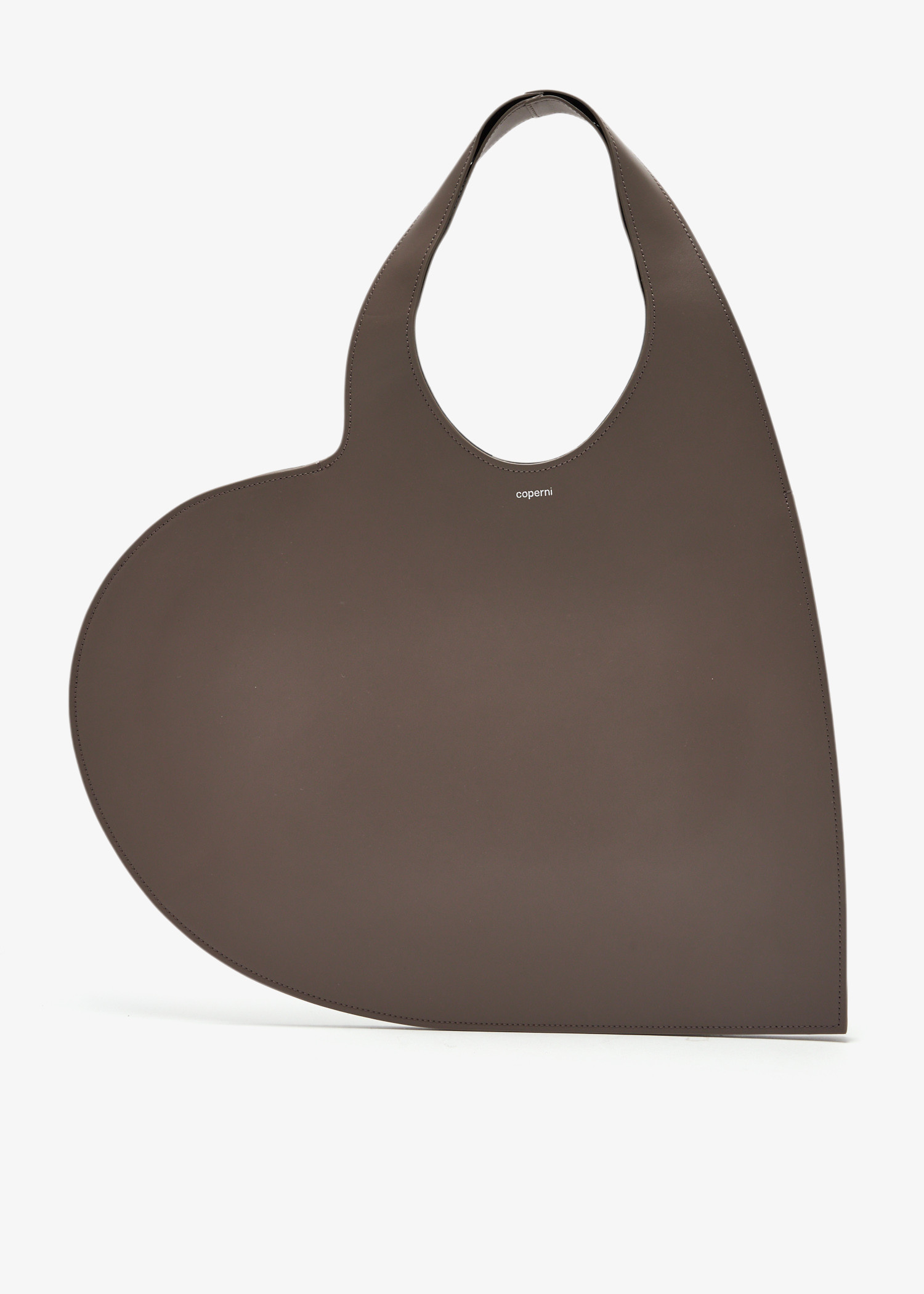 

Double Heart tote bag, Brown